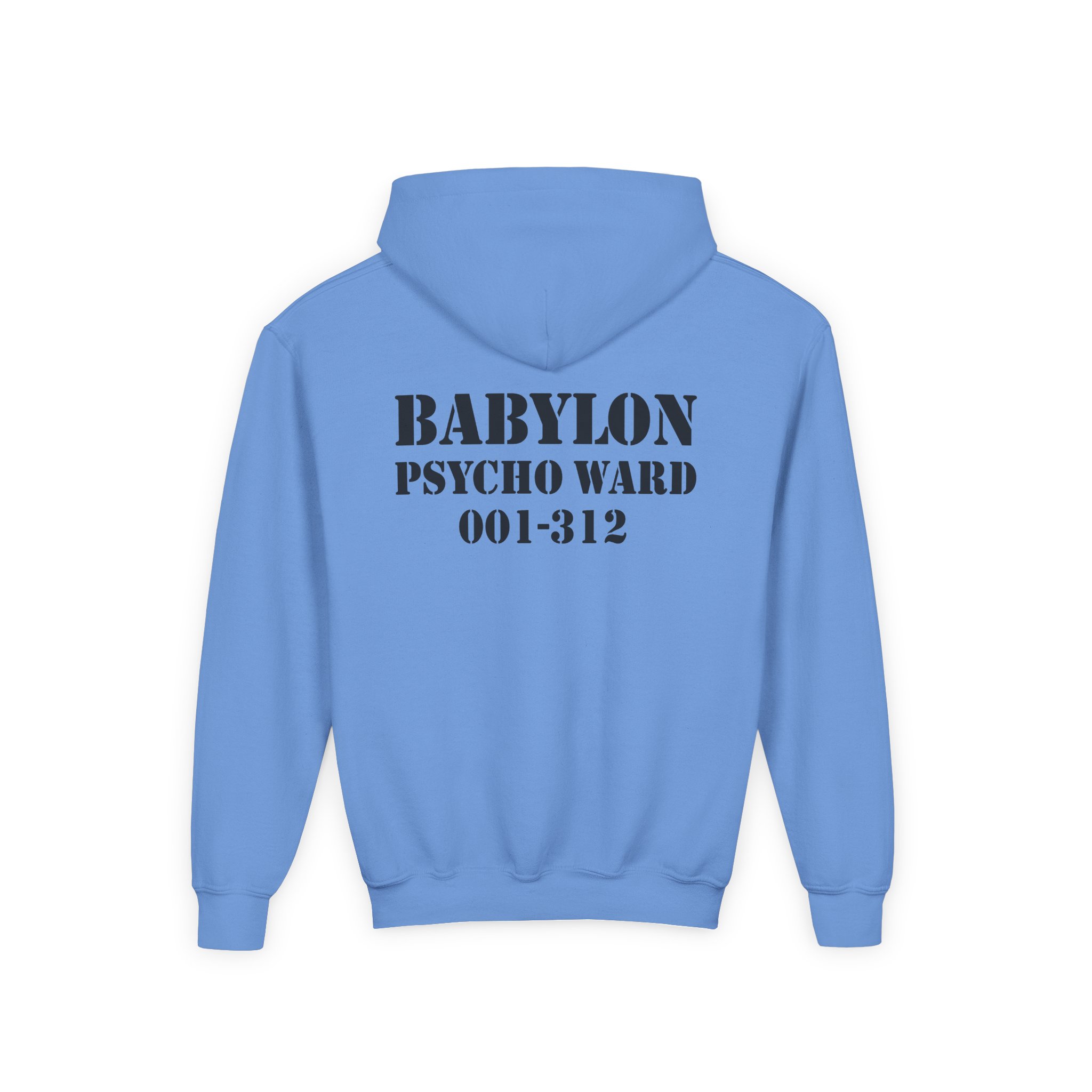 Babylon Dead Alcatraz Youth Heavy Blend Hooded Sweatshirt - Image 4