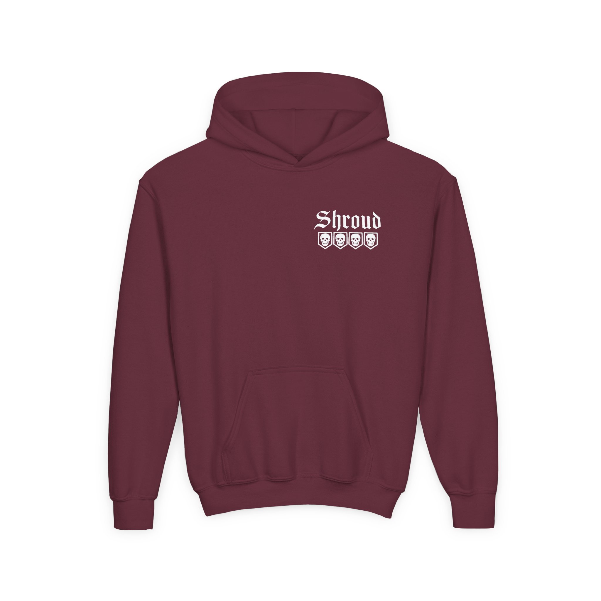 Shroud One Bulle Youth Heavy Blend Hooded Sweatshirt - Image 3