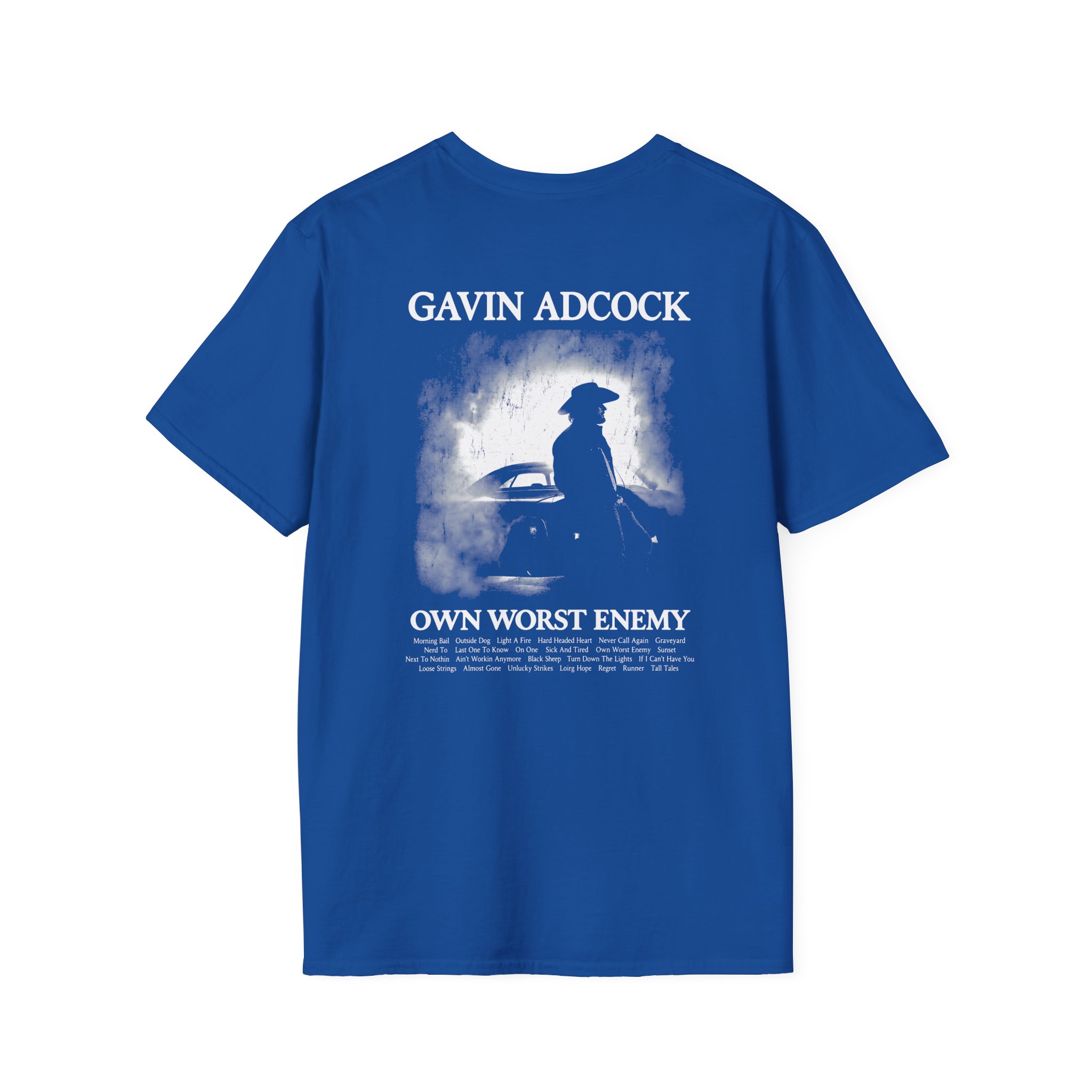 Gavin Adcock My Own Worst Enemy Unisex Softstyle T-Shirt - Image 12