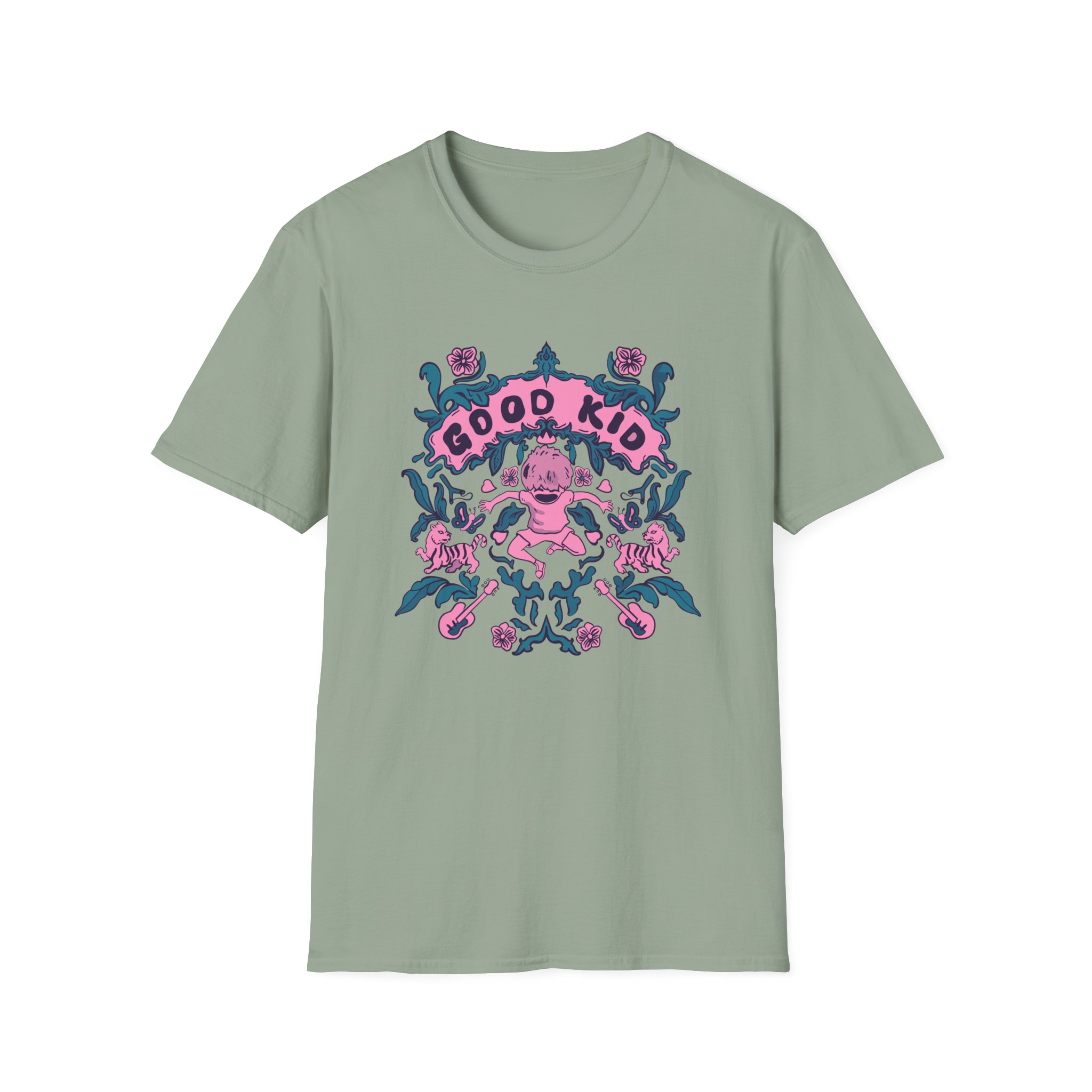 Good Kid Mirror World Unisex Softstyle T-Shirt - Image 15