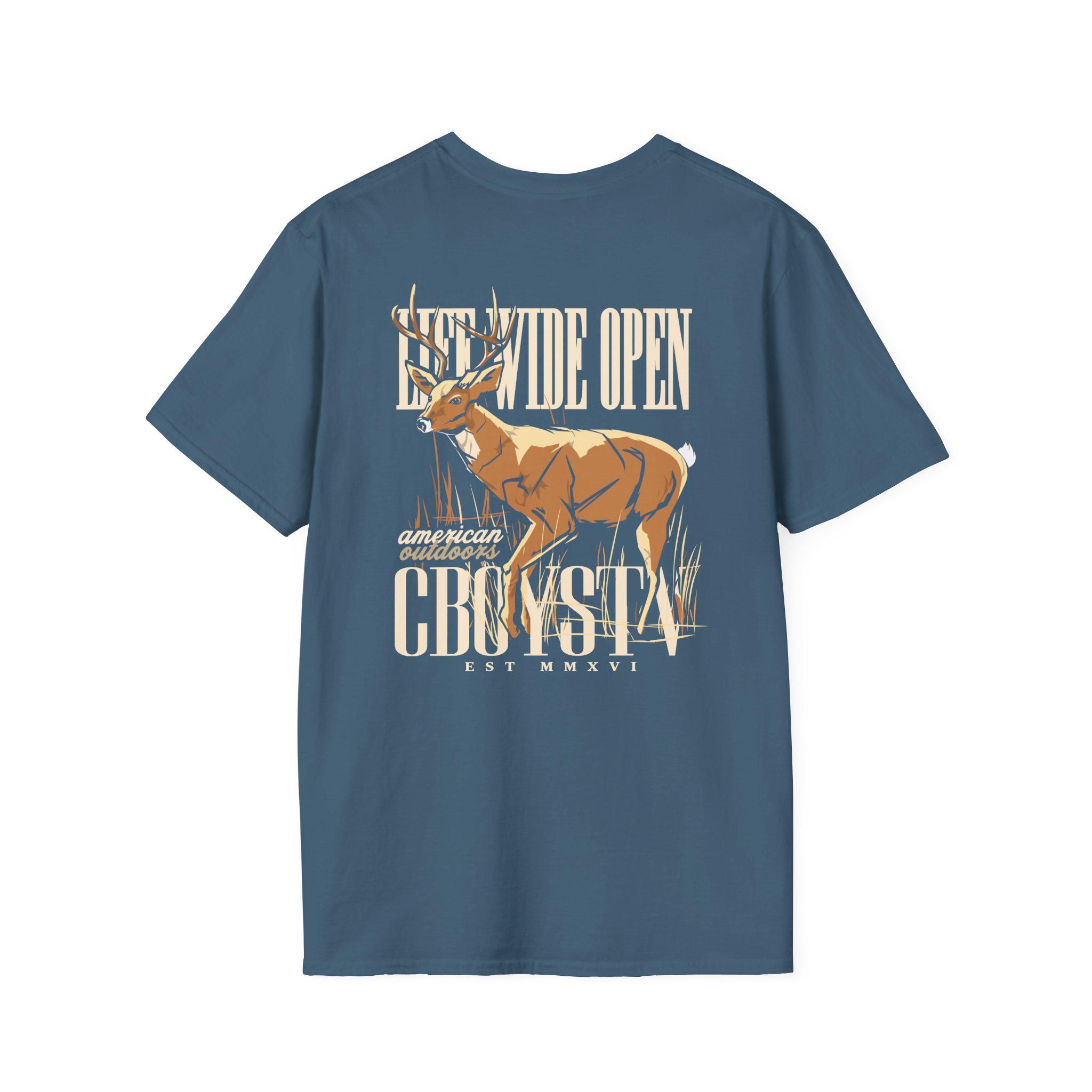Cboystv Whitetail Unisex Softstyle T-Shirt - Image 12