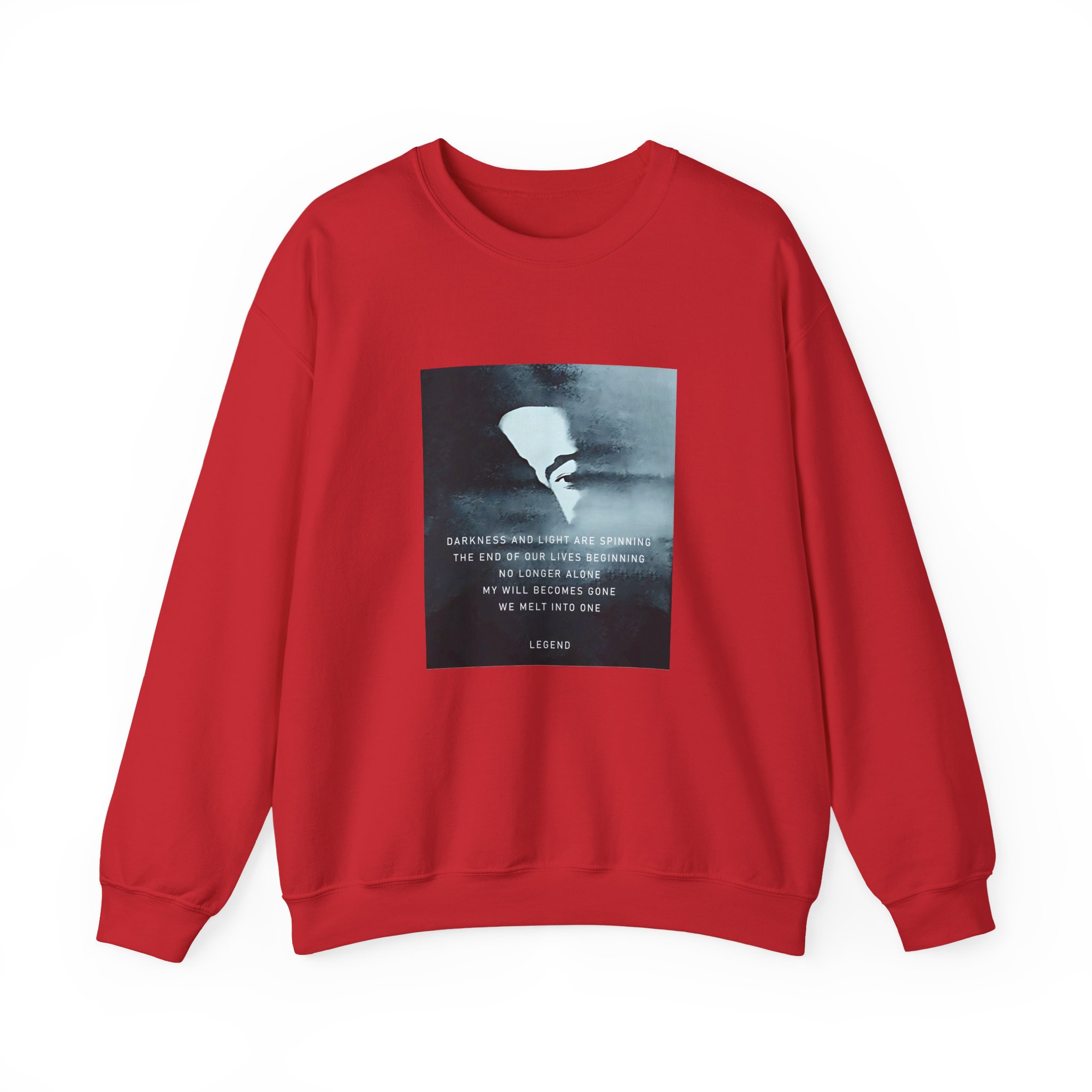 John Legend Darkness Lyrics Unisex Heavy Blend™ Crewneck Sweatshirt - Image 25