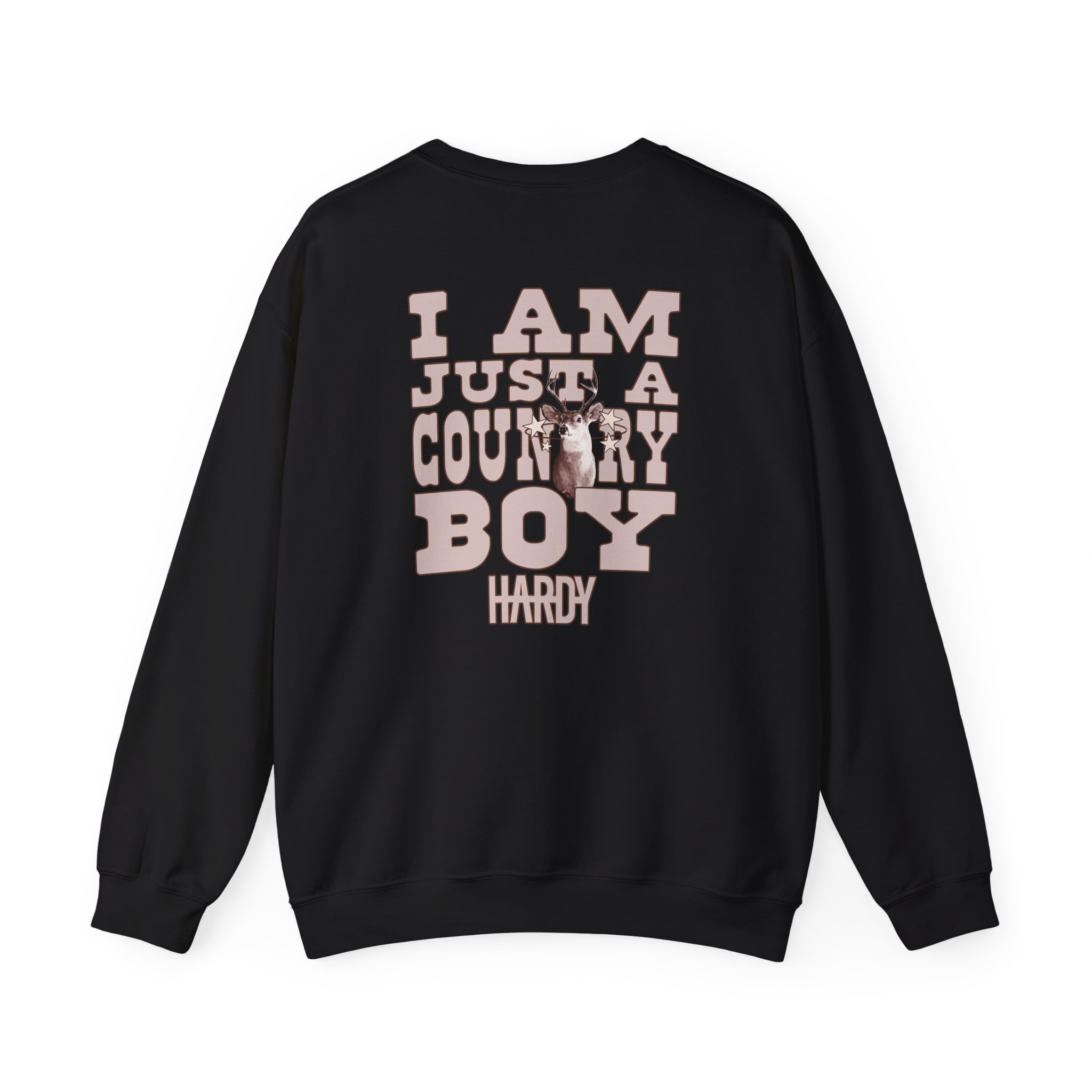 Hd I Am Just a Country Boy Crewneck Unisex Heavy Blend™ Crewneck Sweatshirt - Image 4