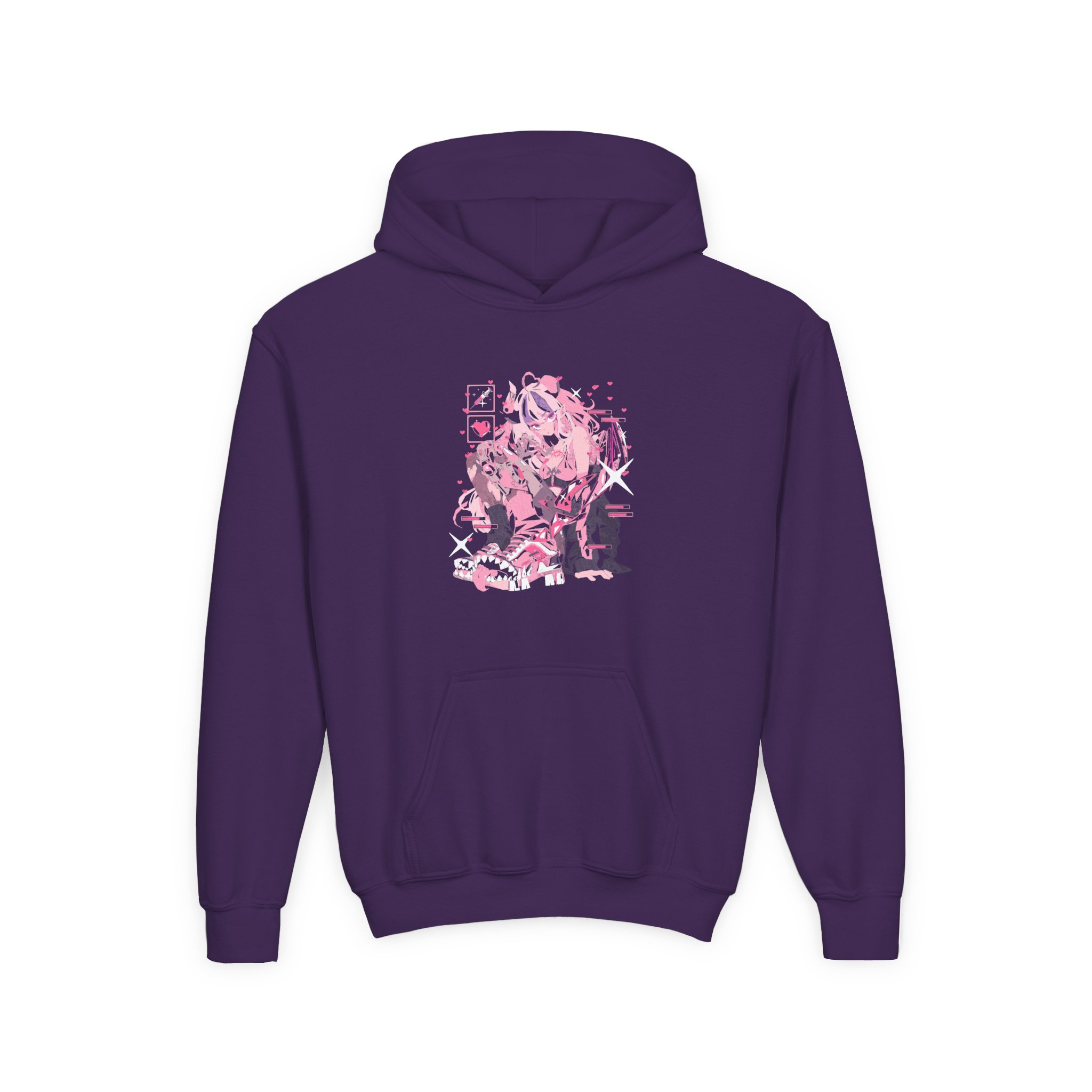 Ironmouse Cyber Youth Heavy Blend Hooded Sweatshirt - Image 7