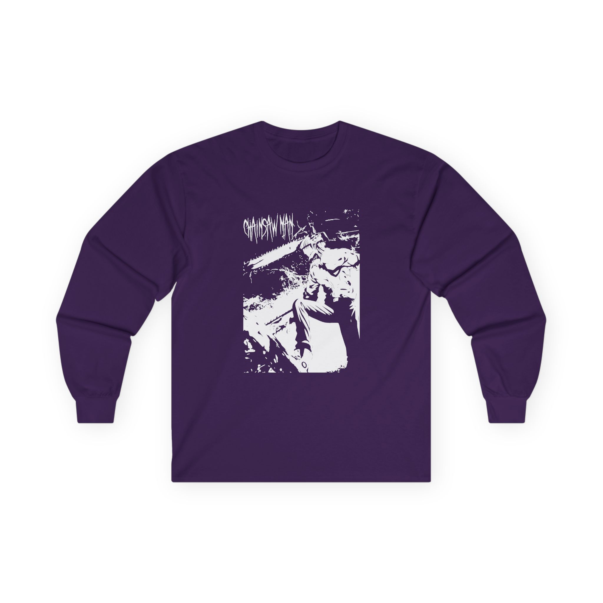 Chainsaw Man Jumbo Denji Unisex Ultra Cotton Long Sleeve Tee - Image 13