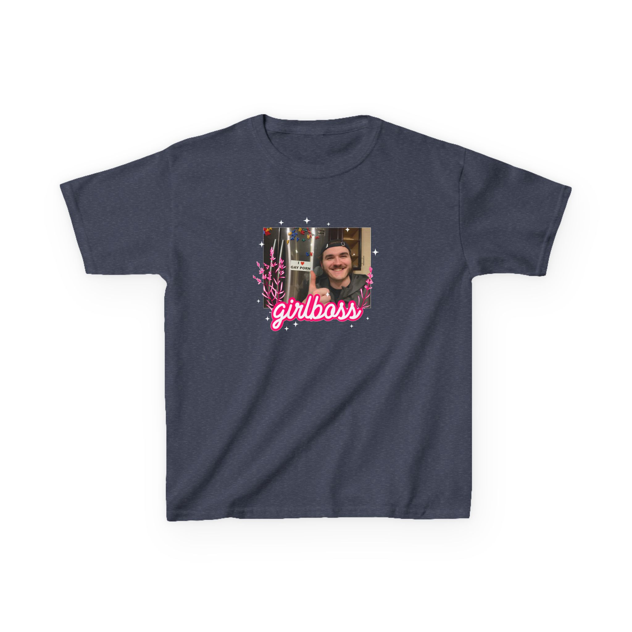 Jschlatt Girlboss Kids Heavy Cotton™ Tee - Image 11