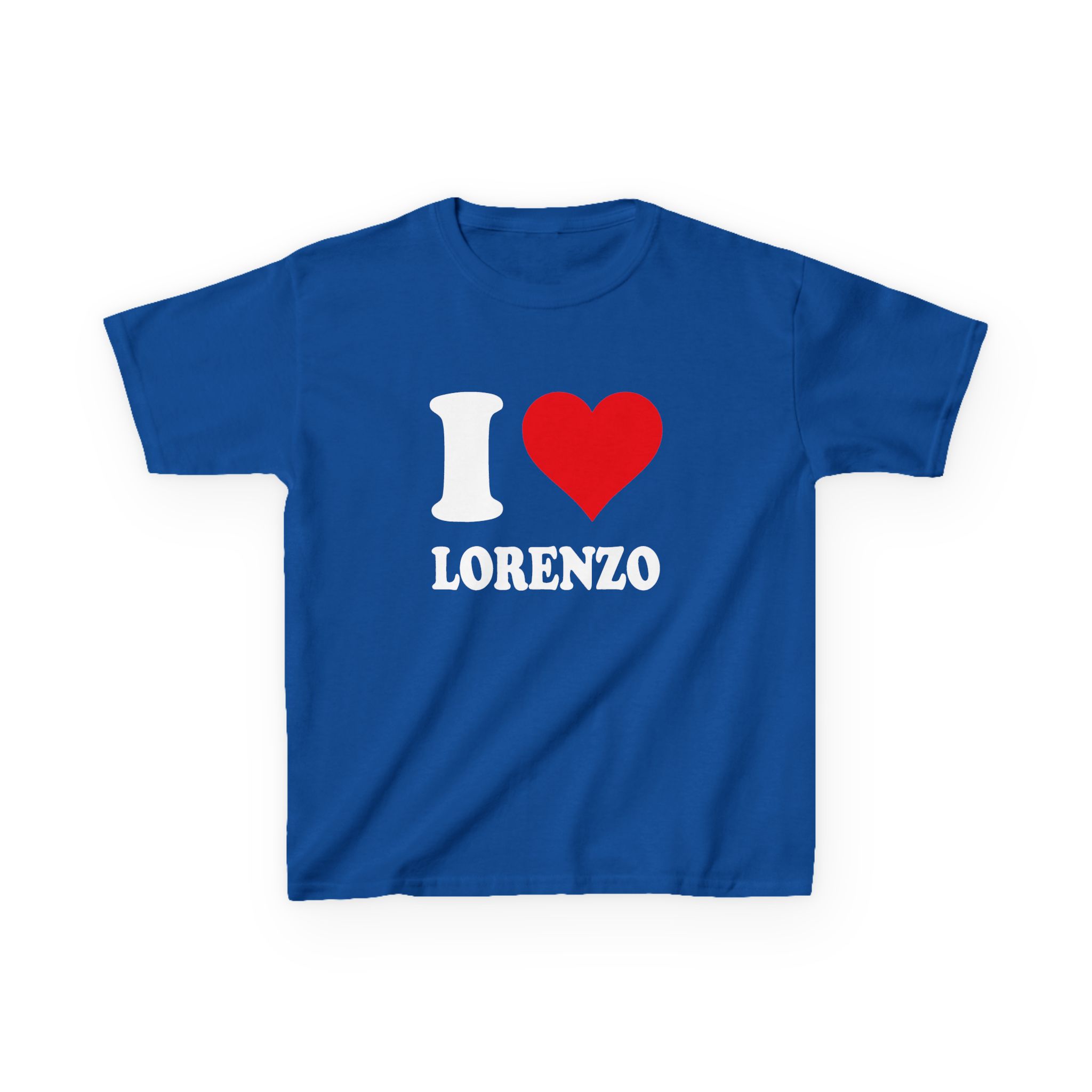 Kids Chris Lorenzo I Love Heavy Cotton™ Tee - Image 11
