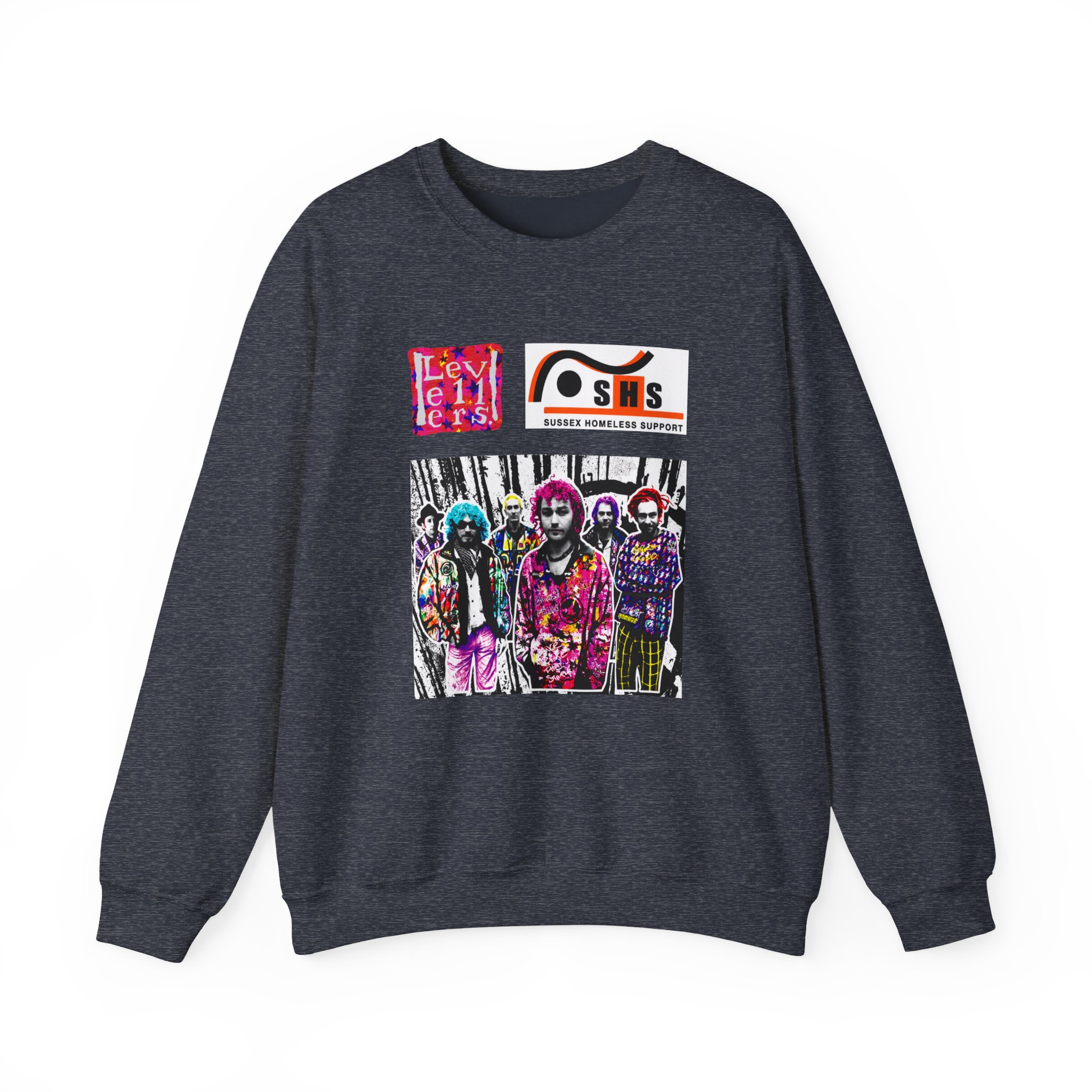Levellers Postman Print Unisex Heavy Blend™ Crewneck Sweatshirt - Image 11
