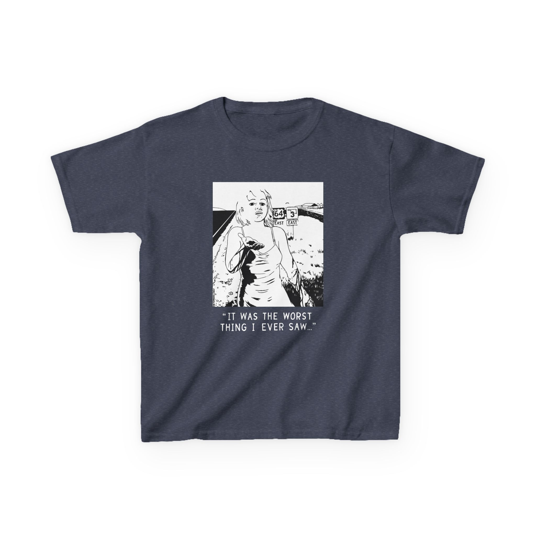 Chat Pile Worst Thing Kids Heavy Cotton™ Tee - Image 11