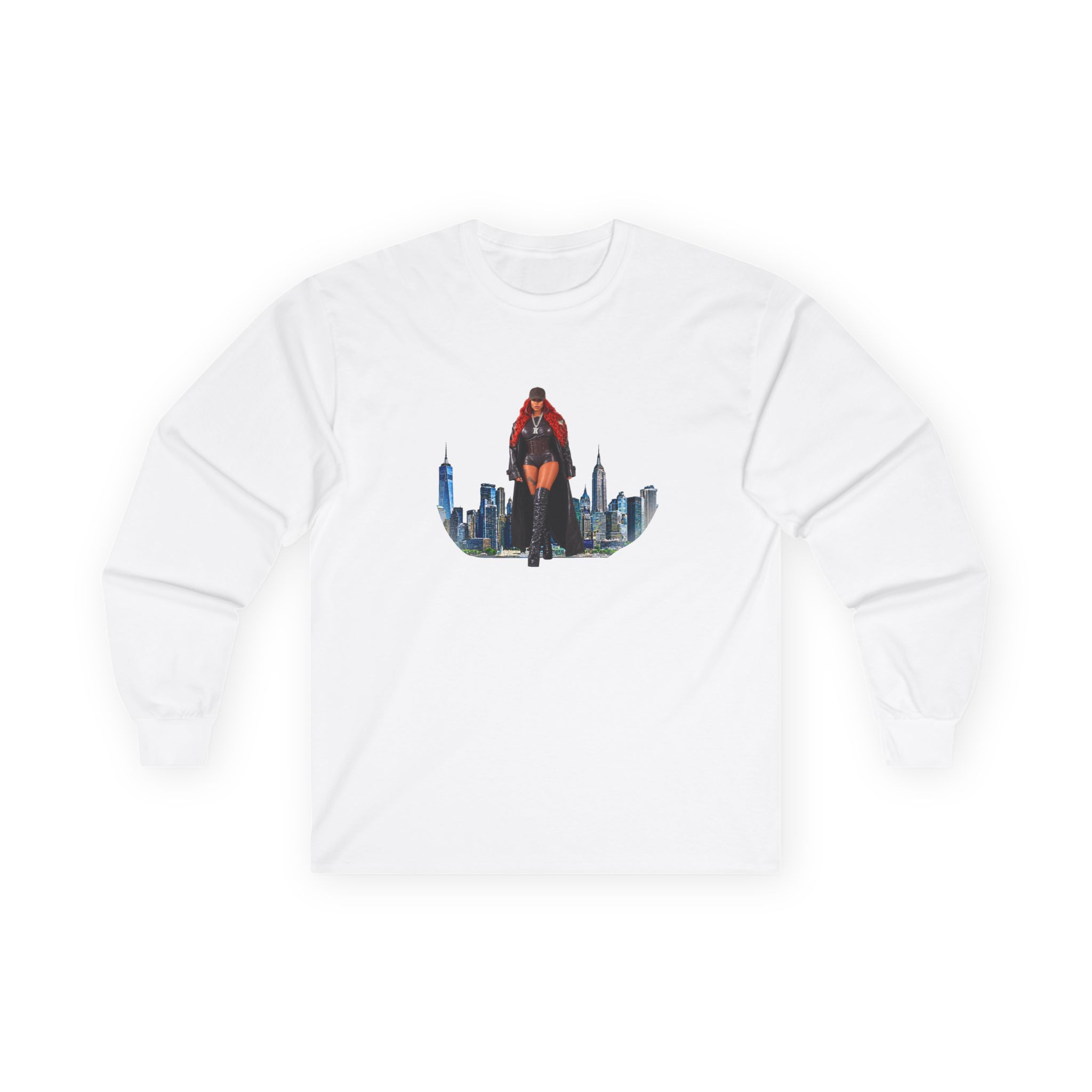 Mary J Blige City Unisex Ultra Cotton Long Sleeve Tee - Image 3