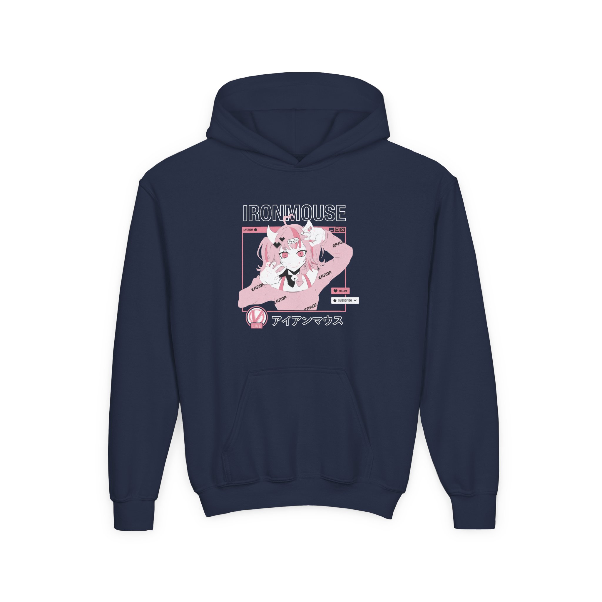 Ironmouse Live Youth Heavy Blend Hooded Sweatshirt - Image 5