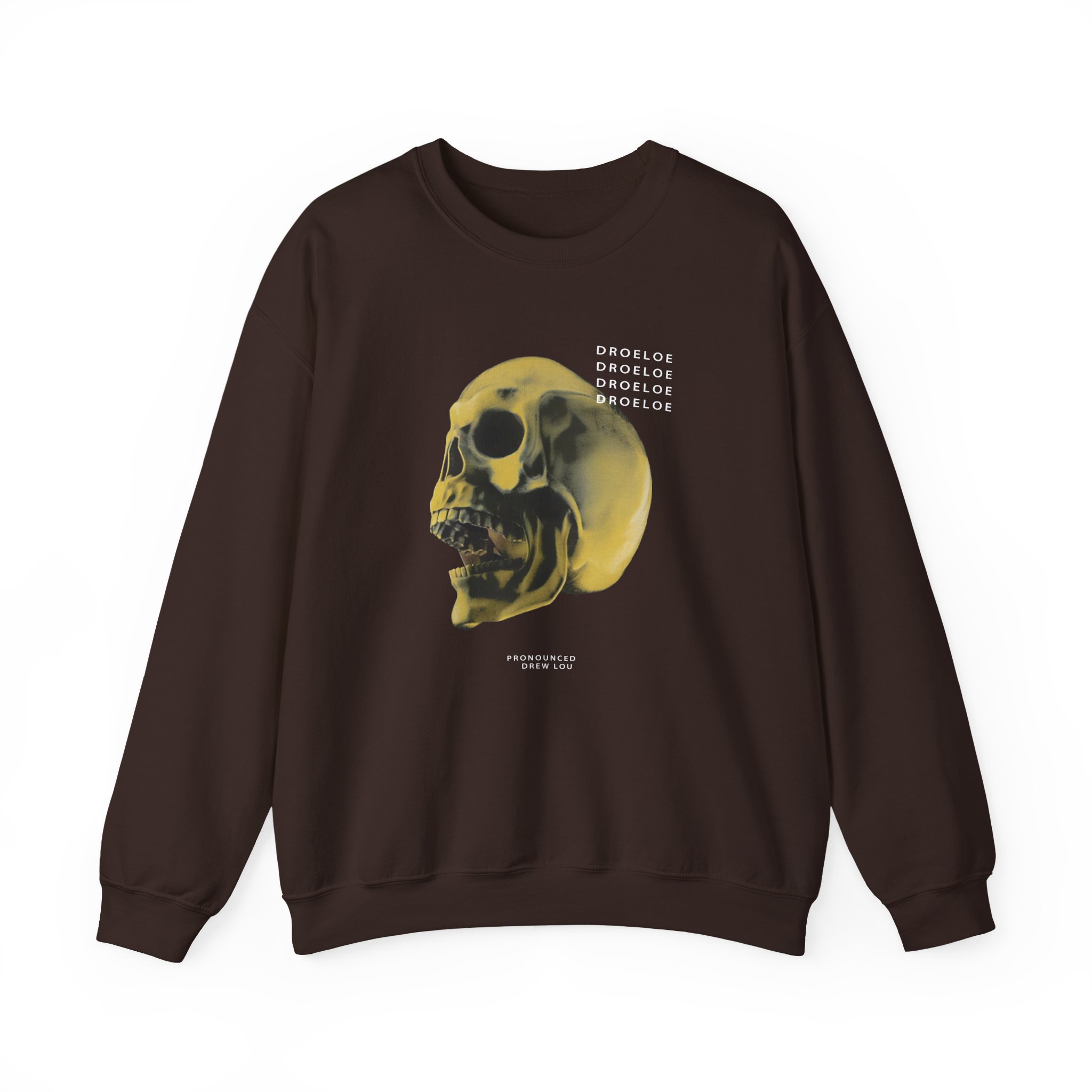 Deadbeats Gold Skull Unisex Heavy Blend™ Crewneck Sweatshirt - Image 5
