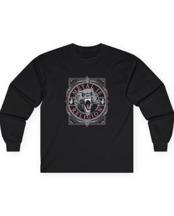 Powerwolf Metal Circle Unisex Ultra Cotton Long Sleeve Tee