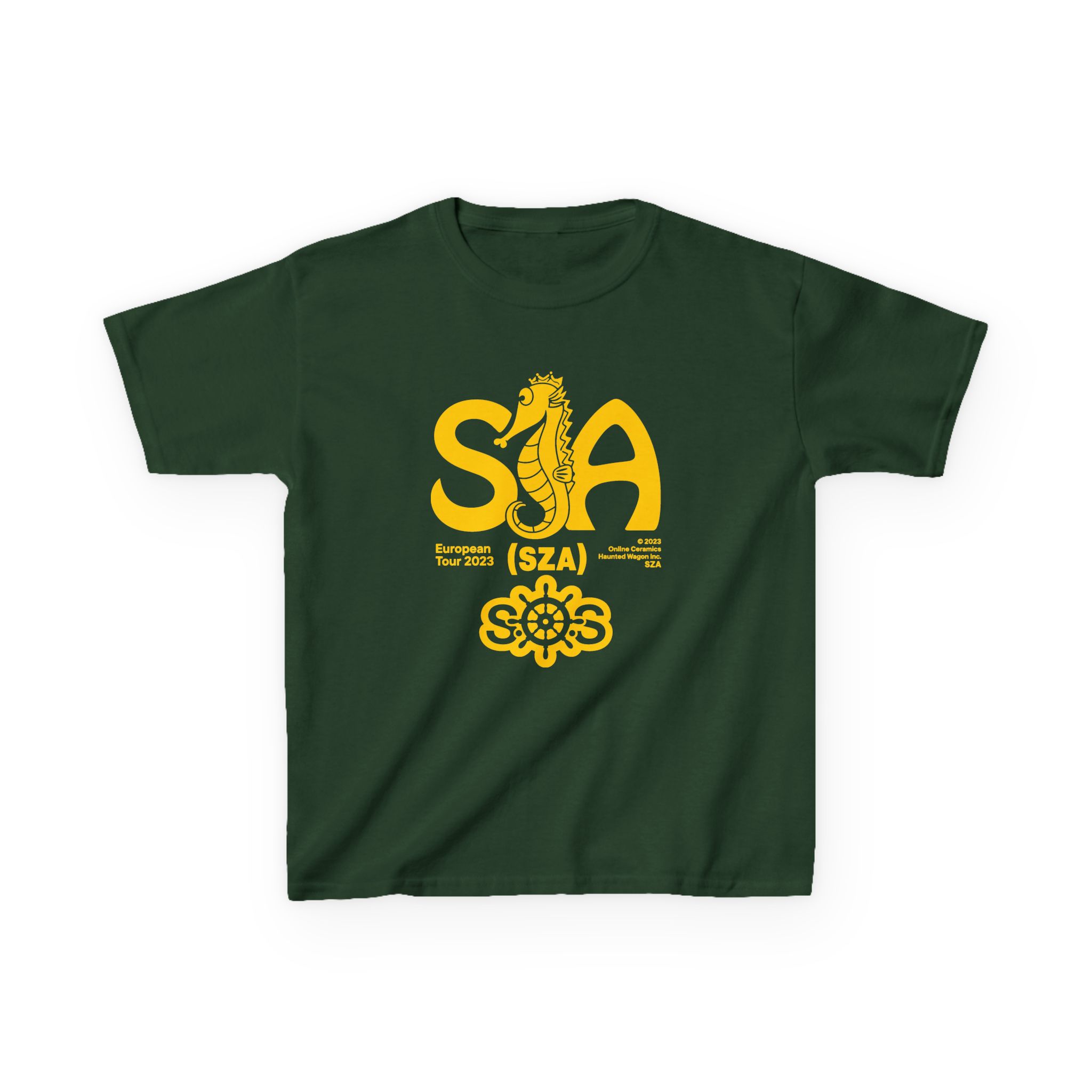 Sza Sos Seahouse Tour Kids Heavy Cotton™ Tee - Image 3