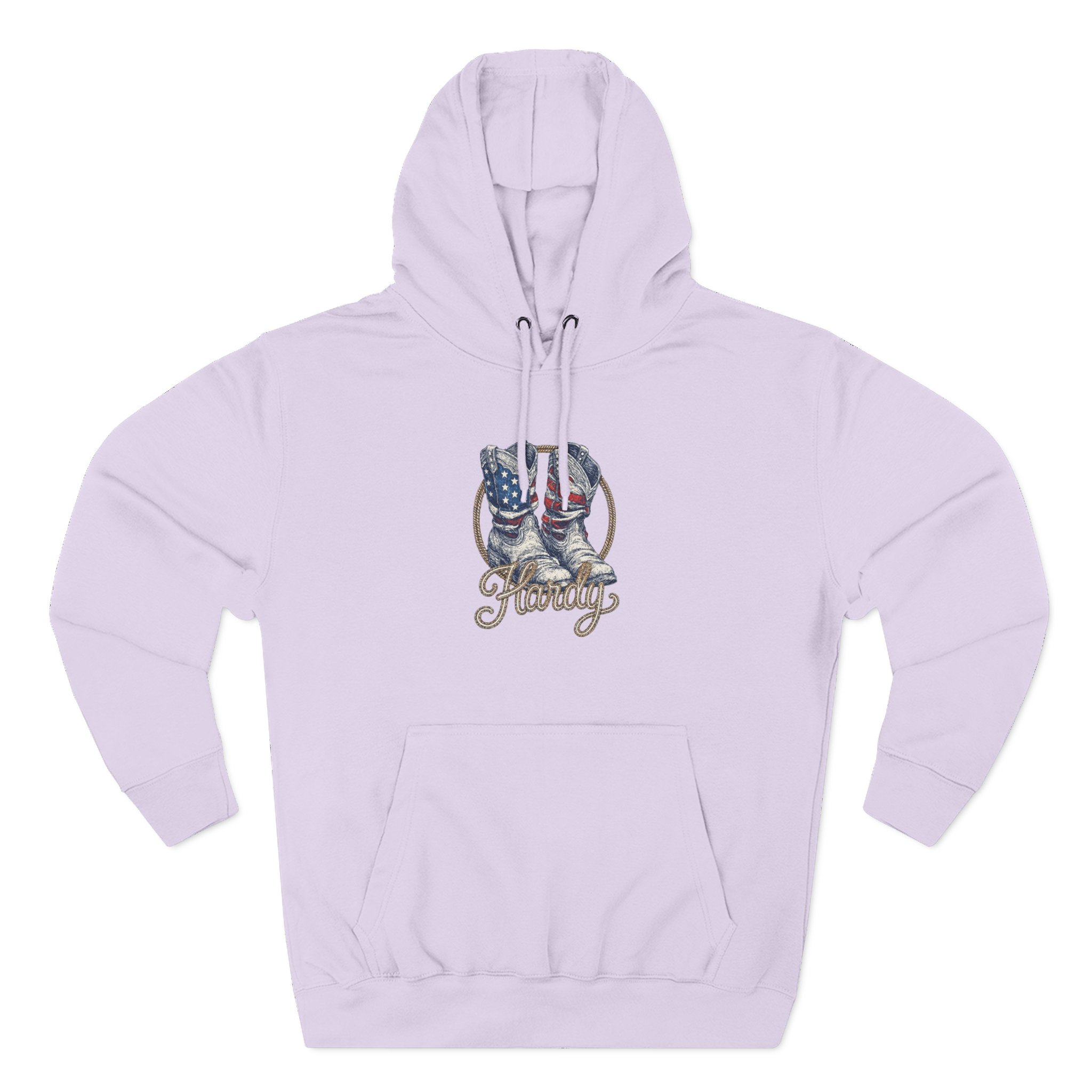Hd Boots Americana Ringer Three-Panel Fleece Hoodie - Image 11