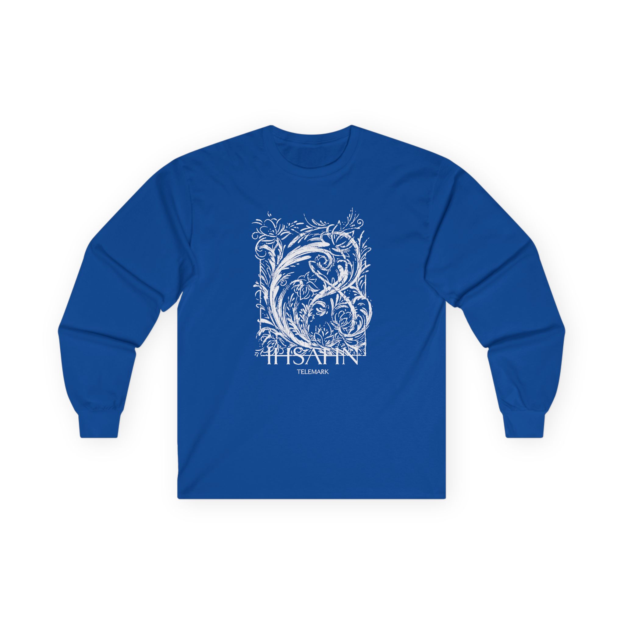 Ihsahn Roses Unisex Ultra Cotton Long Sleeve Tee - Image 9
