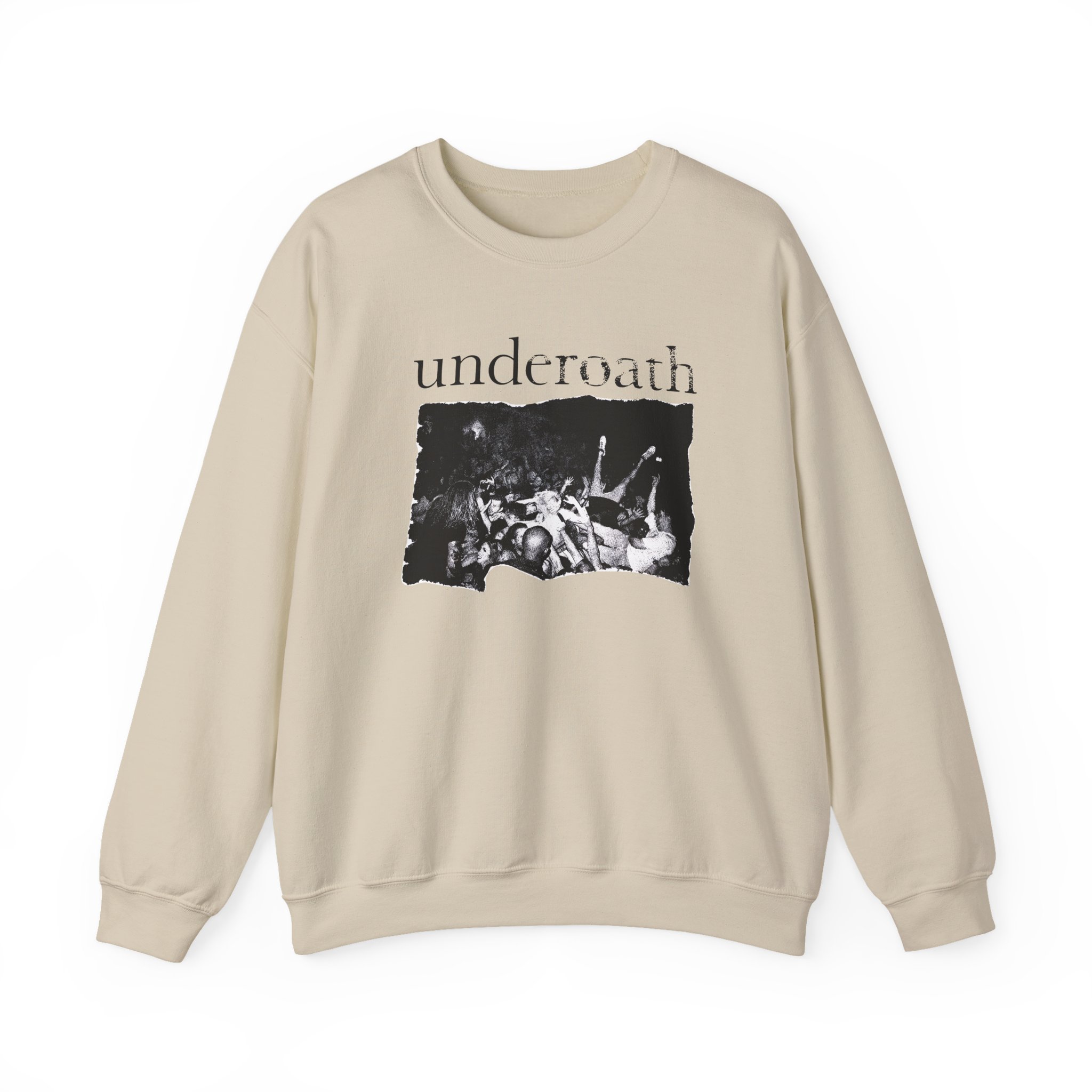 Underoath Generation TOCS Photo Tie Dye Unisex Heavy Blend™ Crewneck Sweatshirt - Image 5