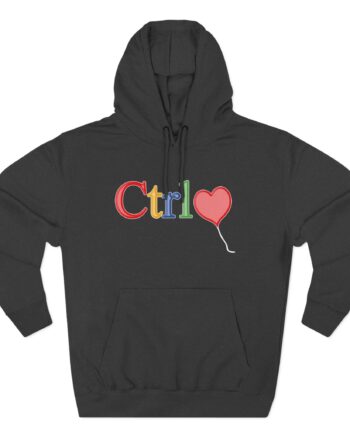 Sza Sos Ctrl Happy 5th Birthday Three-Panel Fleece Hoodie