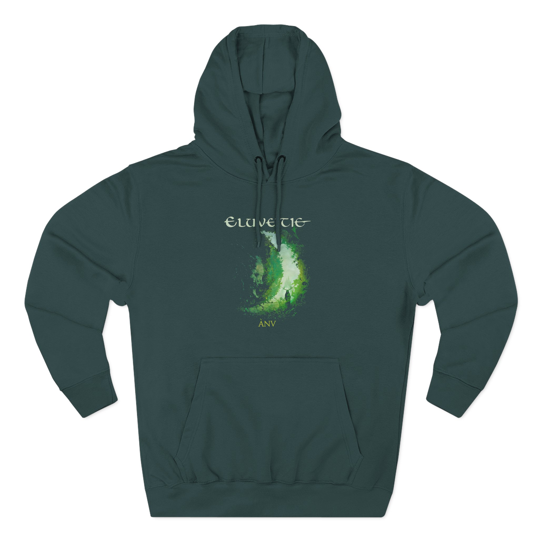 Eluveitie Anv Cover Three-Panel Fleece Hoodie - Image 5