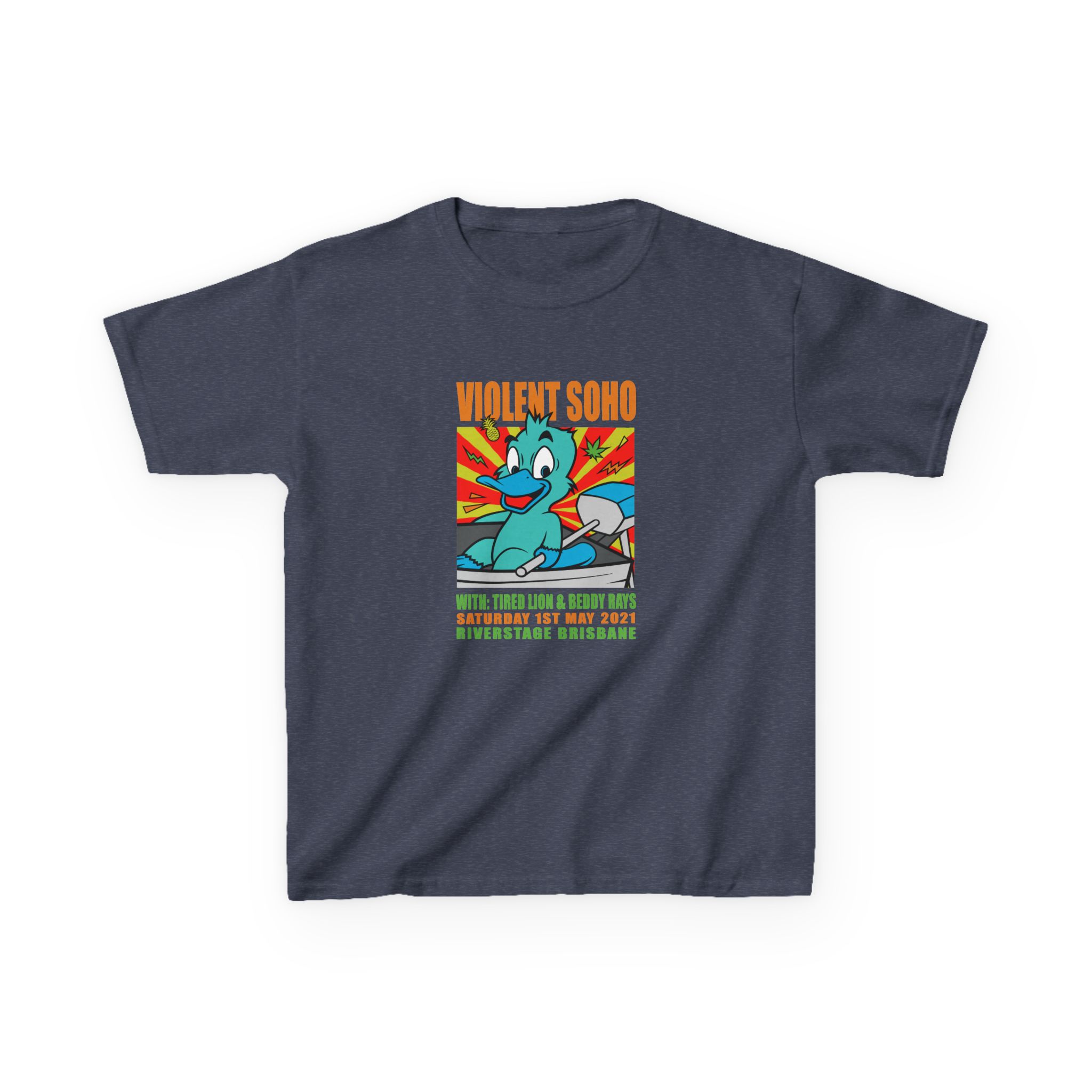 Violent Soho Event Poster Kids Heavy Cotton™ Tee - Image 25