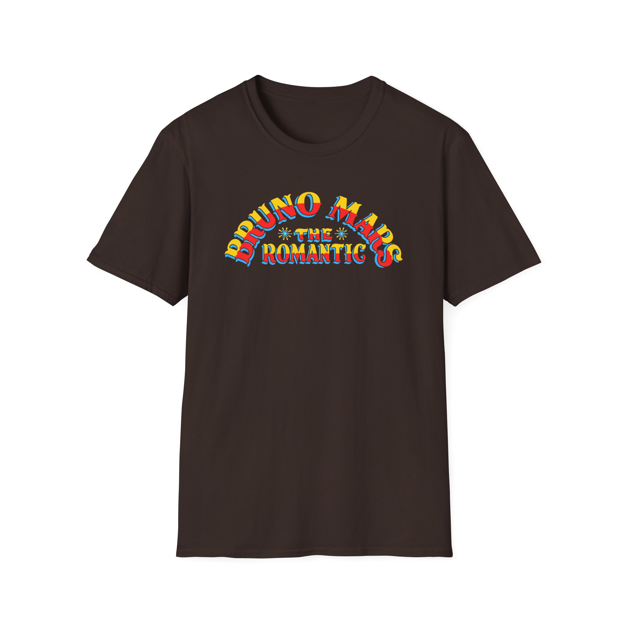 Bruno Mars the Romantic Halo Unisex Softstyle T-Shirt - Image 3