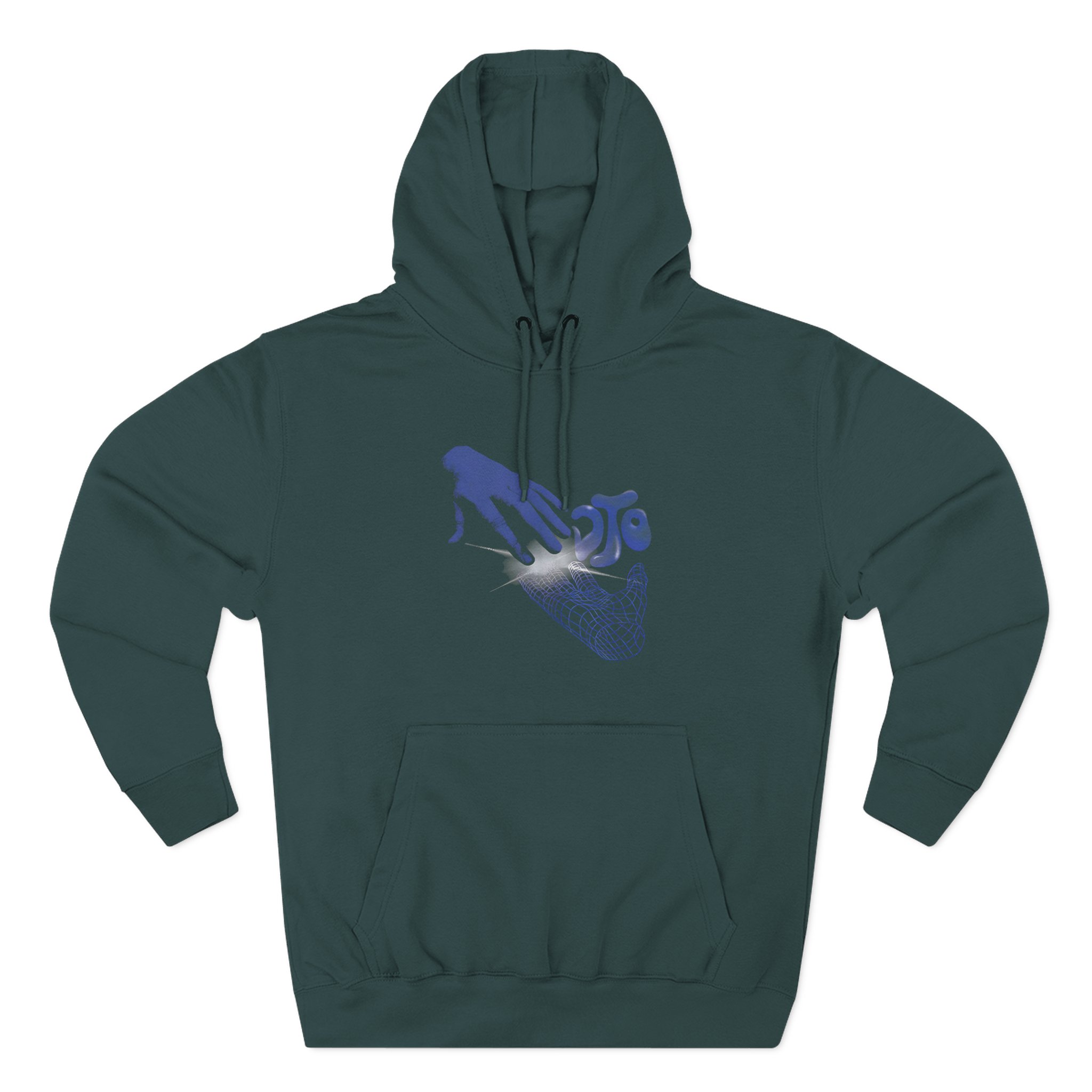 Djo Hands Joe Keery Three-Panel Fleece Hoodie - Image 5
