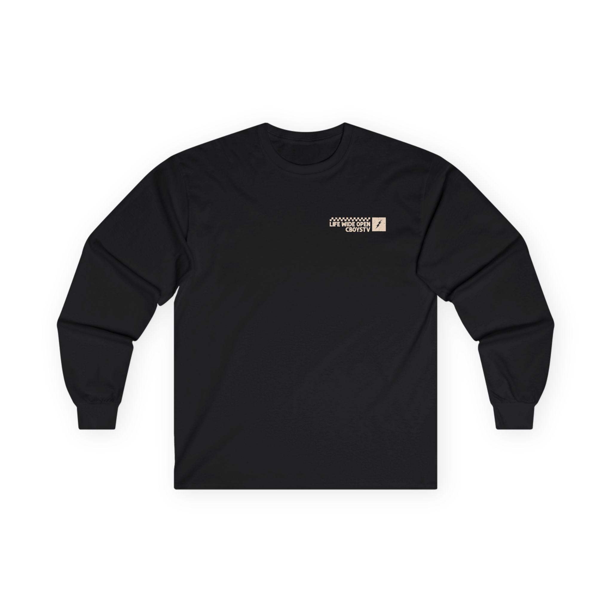 Cboystv Checkered Tournament Unisex Ultra Cotton Long Sleeve Tee