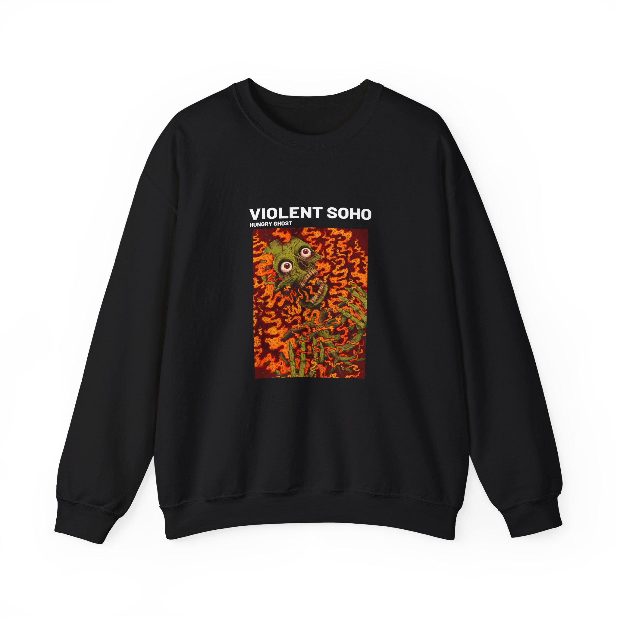 Violent Soho Hungry Ghost Unisex Heavy Blend™ Crewneck Sweatshirt