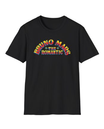 Bruno Mars the Romantic Halo Unisex Softstyle T-Shirt