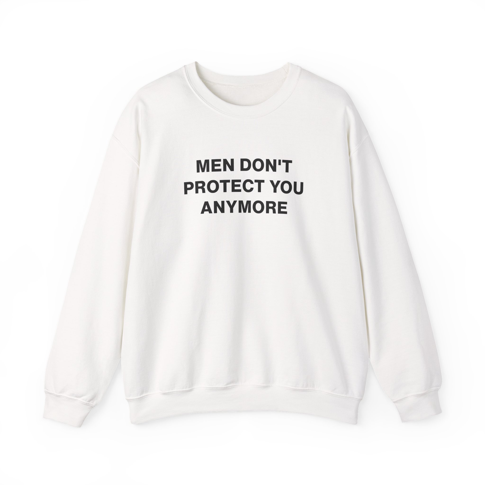 Jenny Holzer Men Don´t Protect You Anymore Unisex Heavy Blend™ Crewneck Sweatshirt