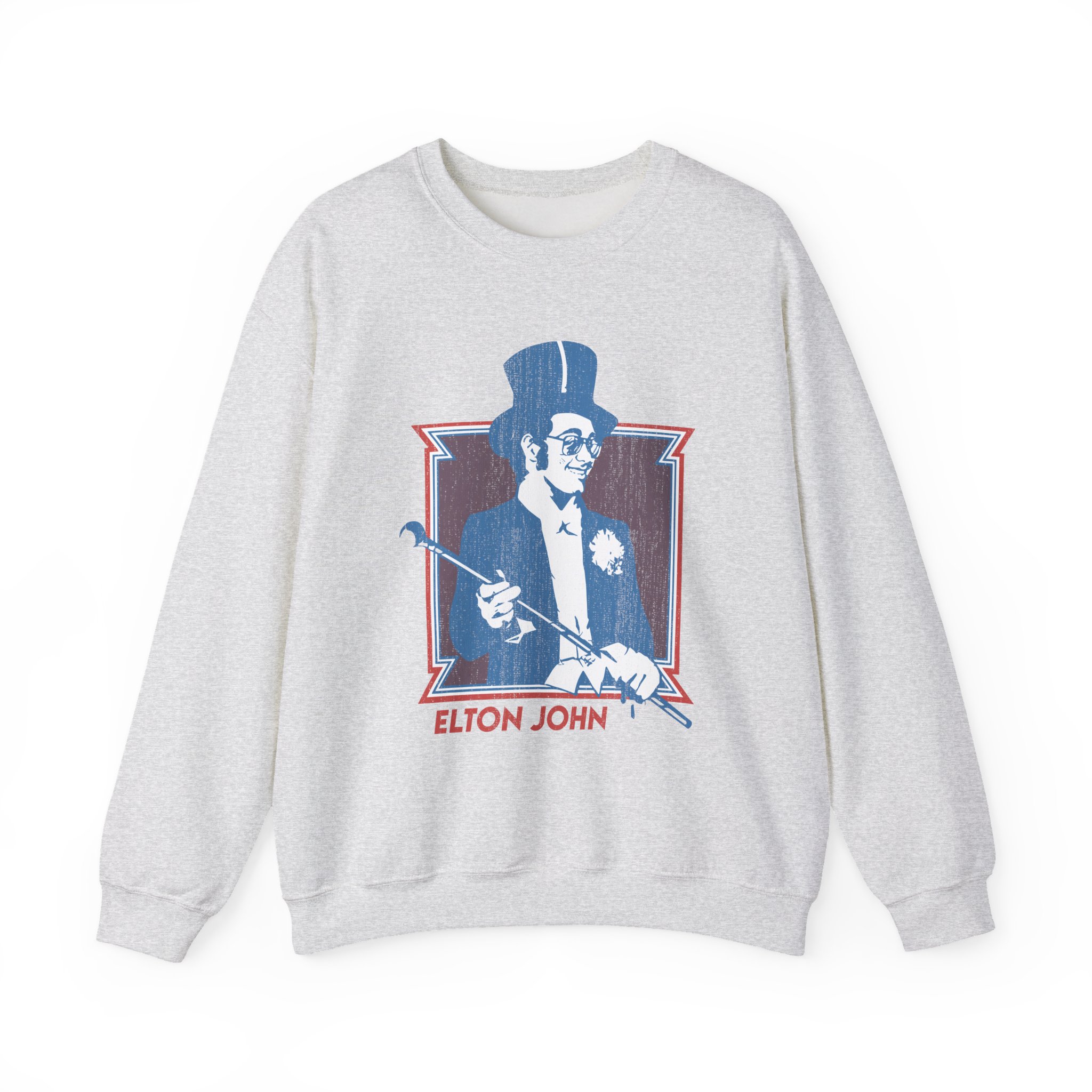 Ej Farewell Top Hat Unisex Heavy Blend™ Crewneck Sweatshirt - Image 3