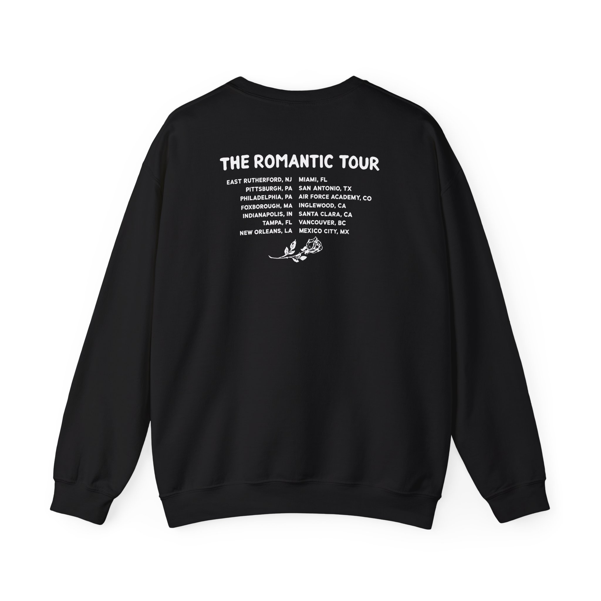 Bruno Mars the Romantic Tour Unisex Heavy Blend™ Crewneck Sweatshirt - Image 4