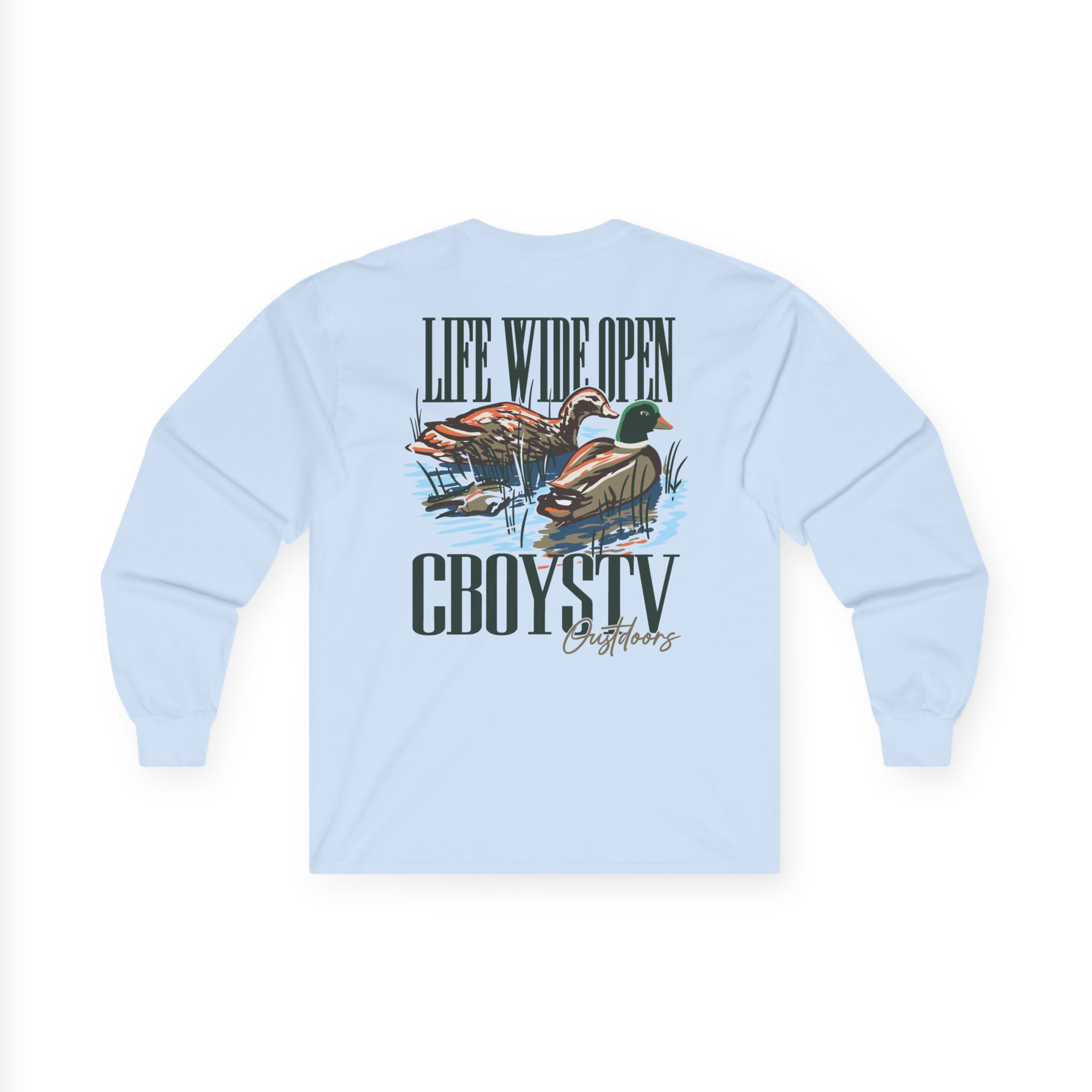 Cboystv Mallard Unisex Ultra Cotton Long Sleeve Tee - Image 8