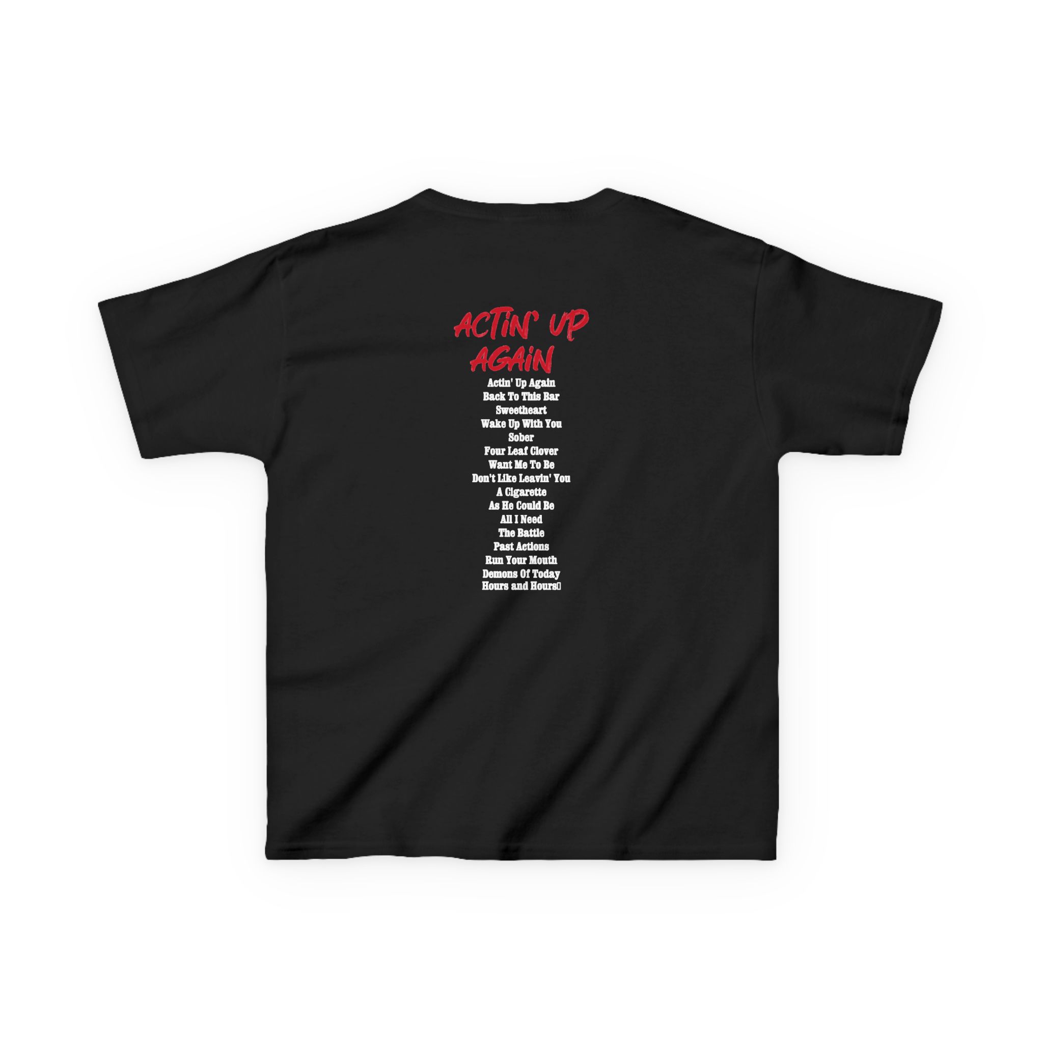 Gavin Adcock Actin' Up Again Album Kids Heavy Cotton™ Tee - Image 2