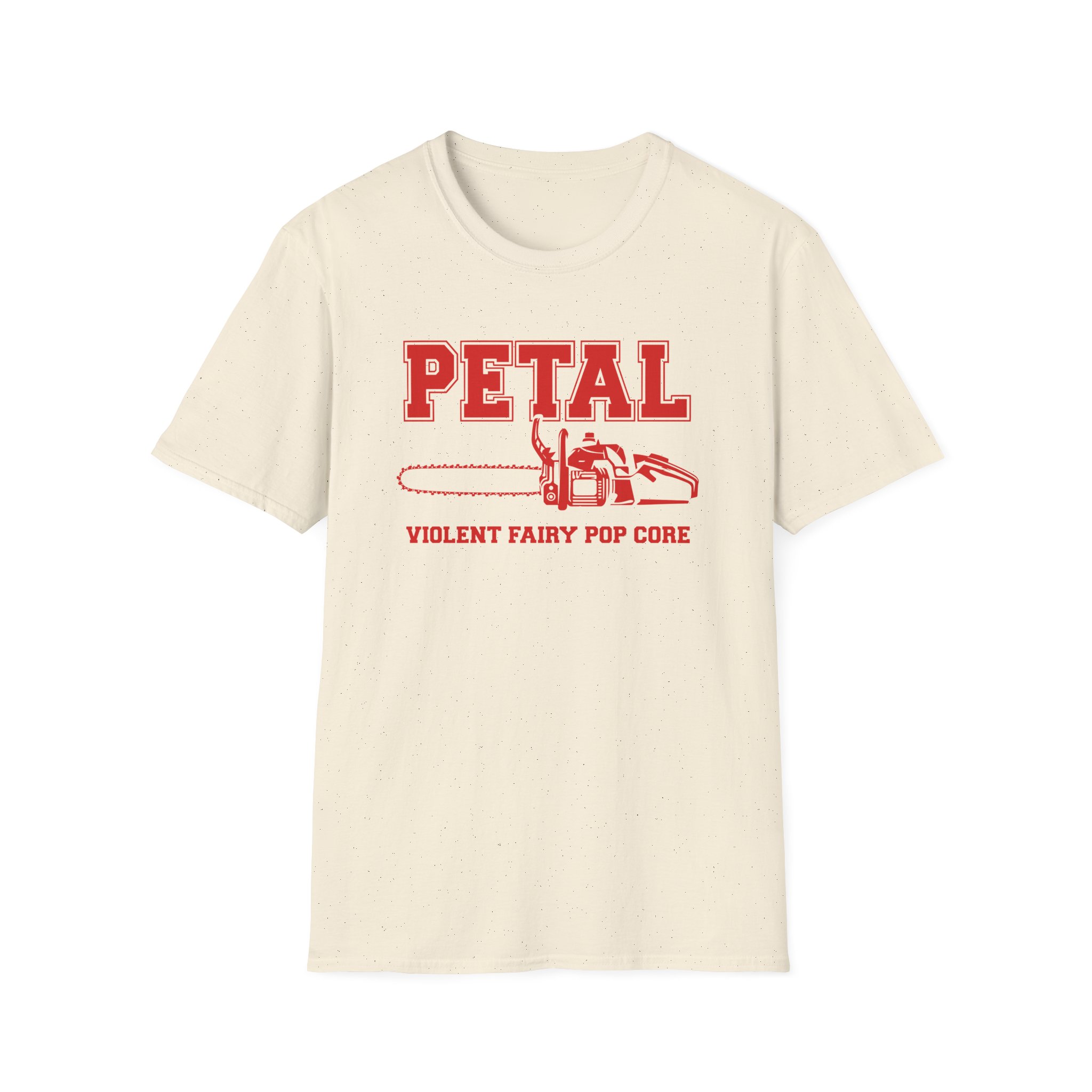 AG petal chainsaw Unisex Softstyle T-Shirt - Image 7