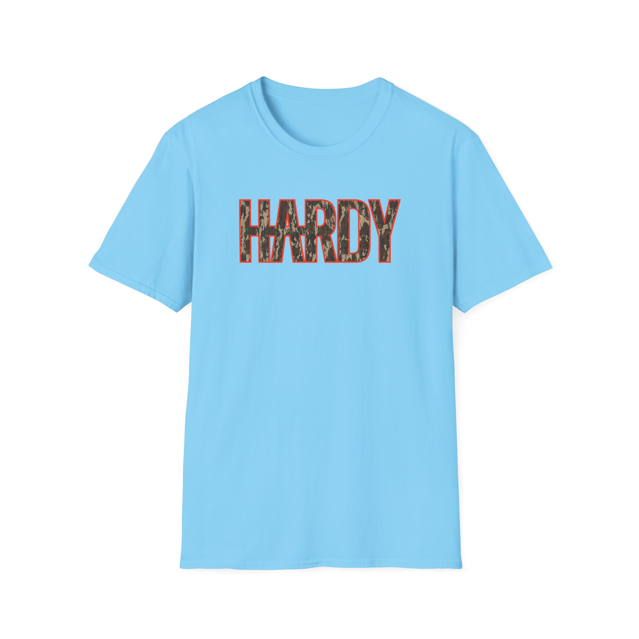 Hd Bottomland Logo Unisex Softstyle T-Shirt - Image 15