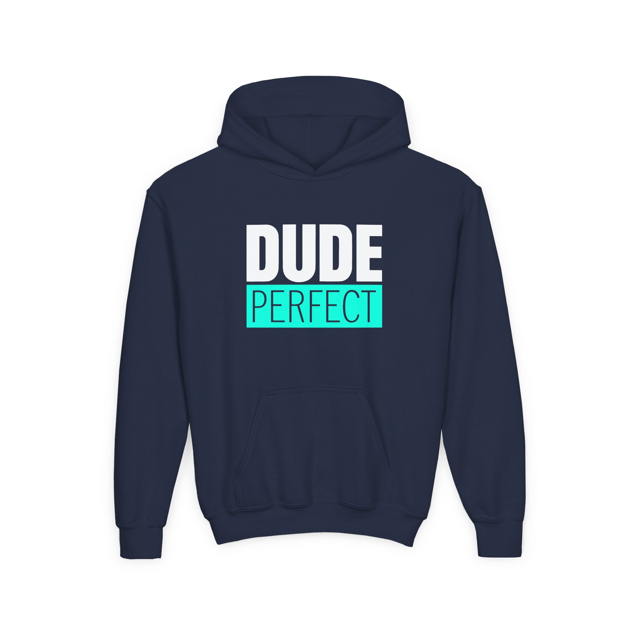 Dude Perfect Epic Shot Youth Heavy Blend Hooded Sweatshirt - Image 15
