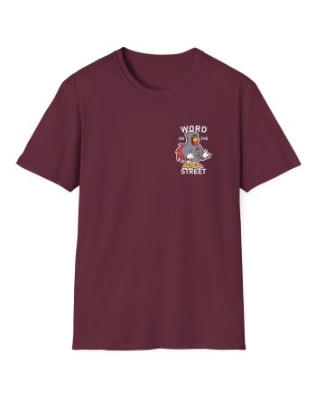 Shroud Chicken Word On The Street Unisex Softstyle T-Shirt