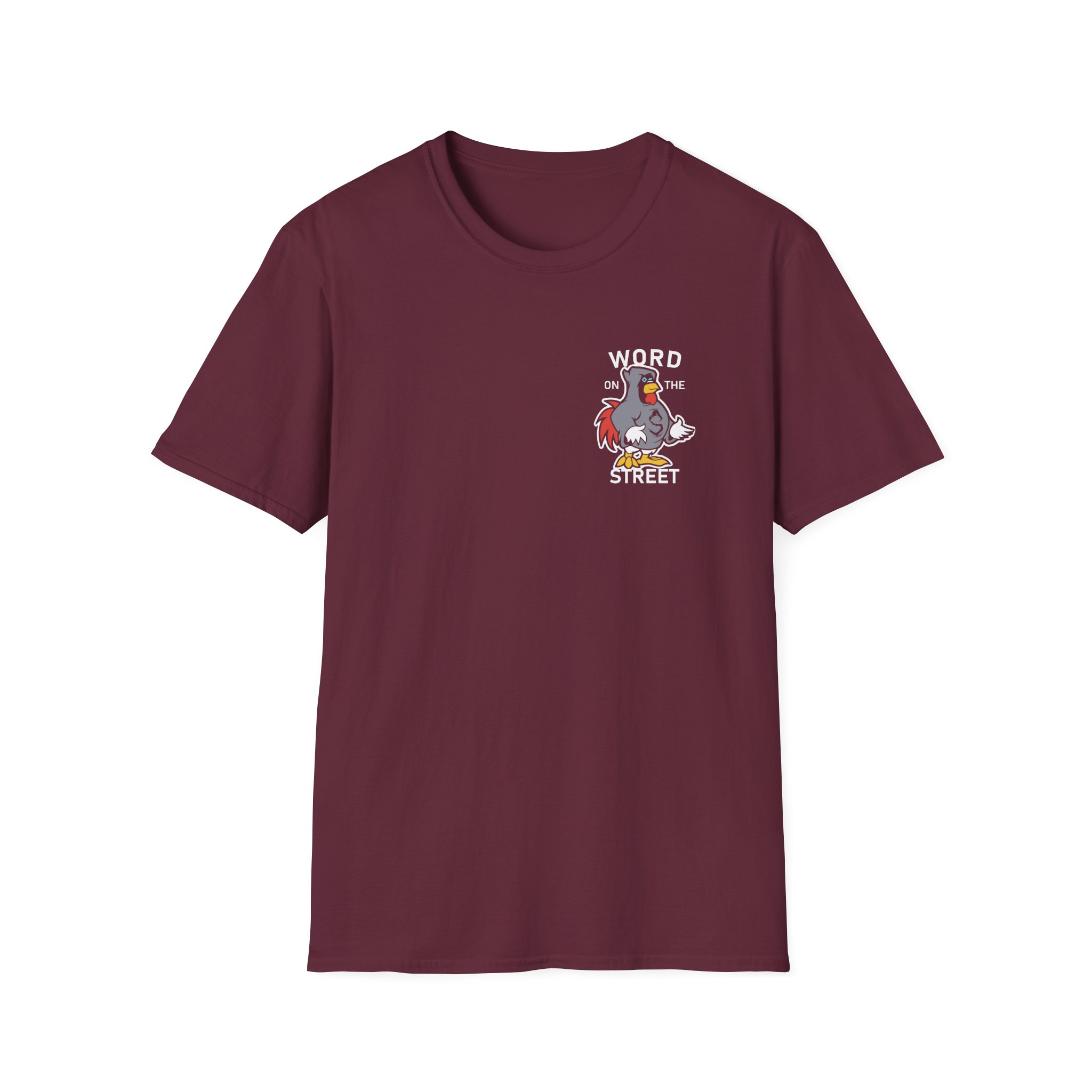 Shroud Chicken Word On The Street Unisex Softstyle T-Shirt