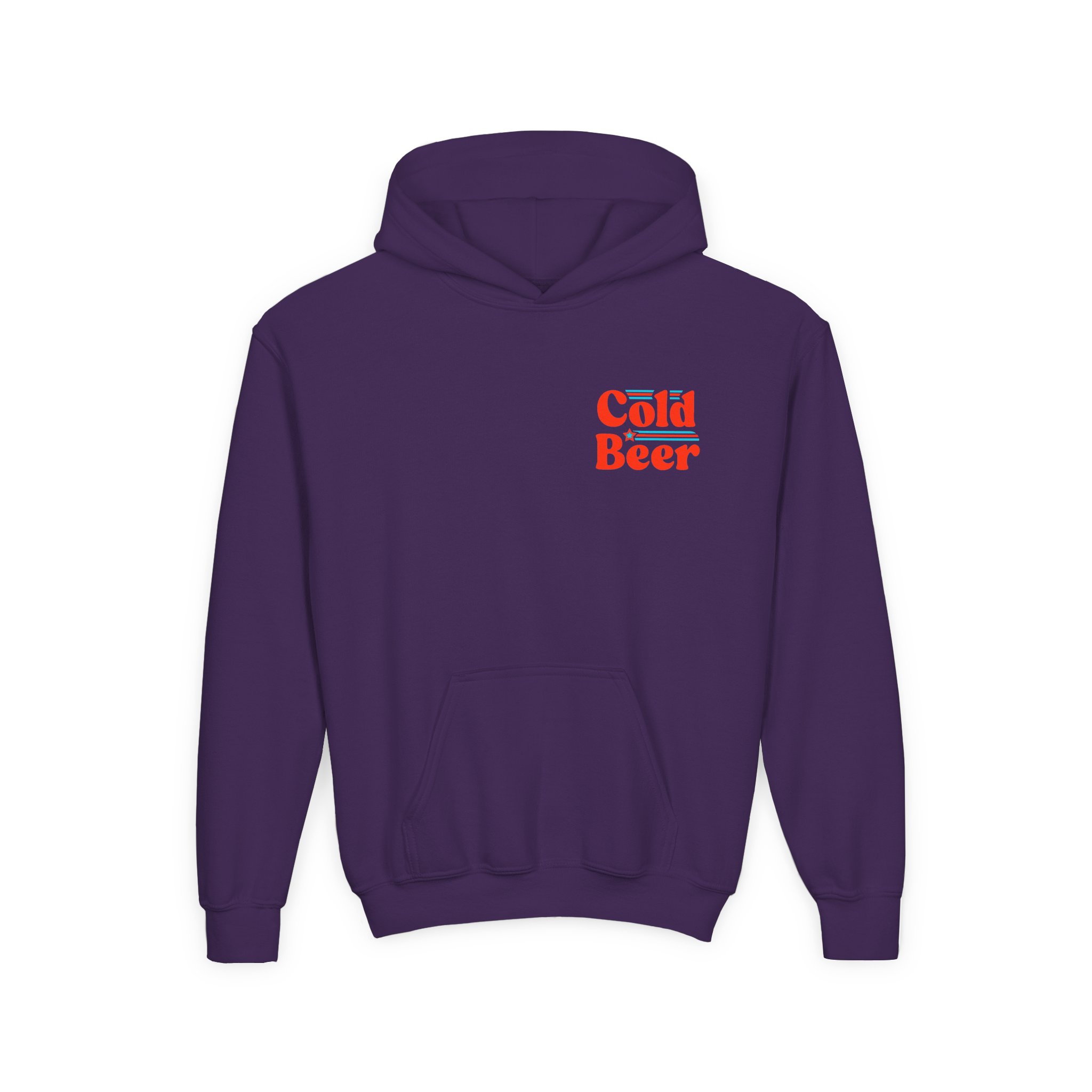 Brewdog Cold Beer Youth Heavy Blend Hooded Sweatshirt - Image 7
