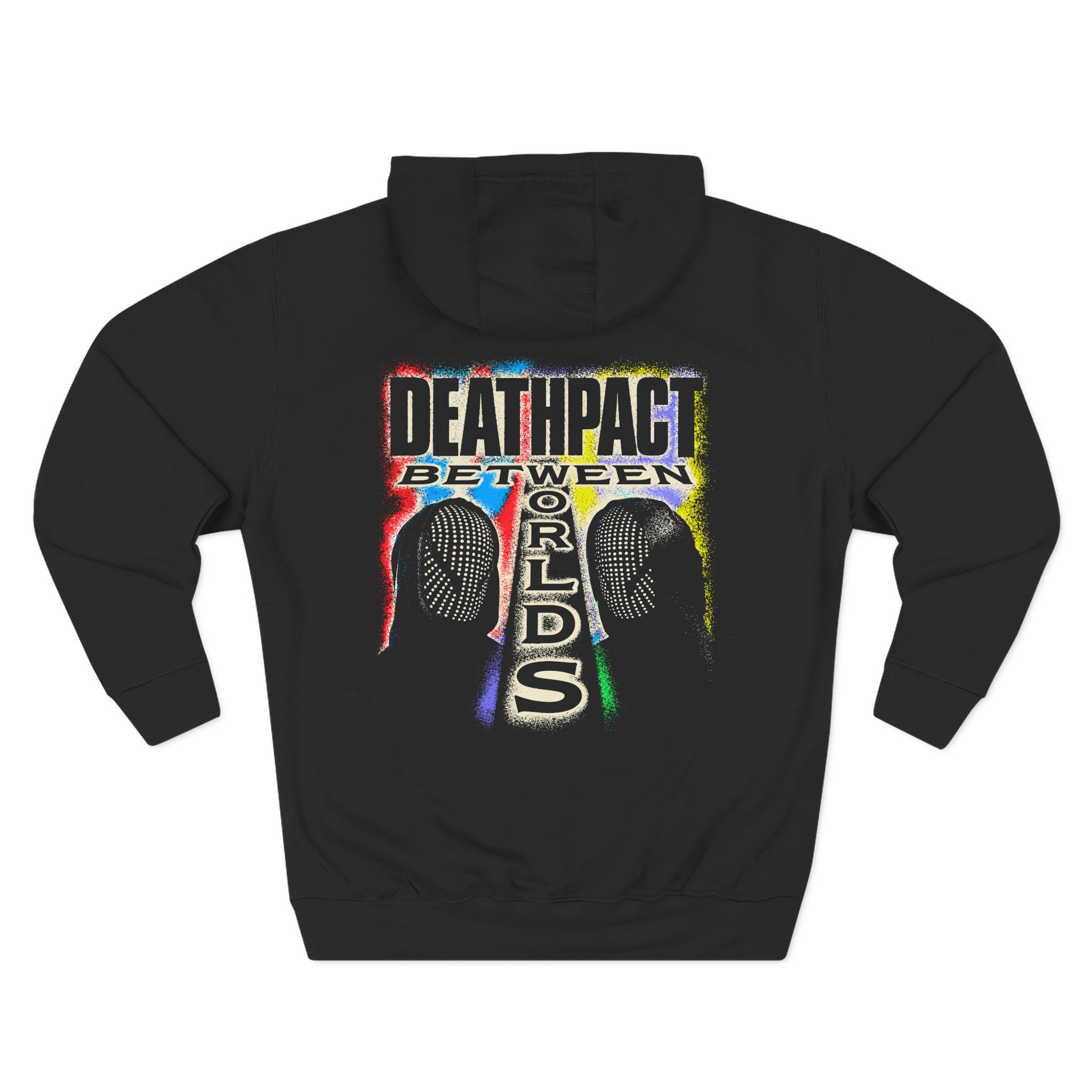 Deathpact Between Worlds Three-Panel Fleece Hoodie - Image 2