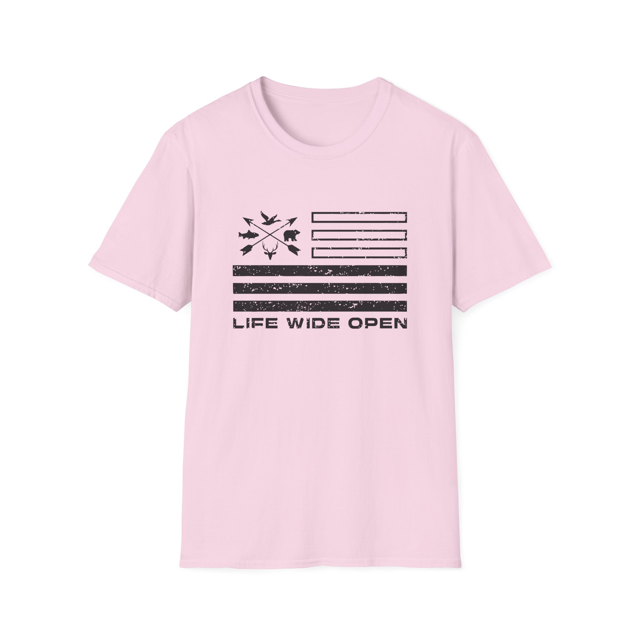 Cboystv Freedom Outdoors Unisex Softstyle T-Shirt - Image 27