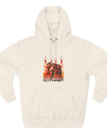 Outkast Flames Three-Panel Fleece Hoodie