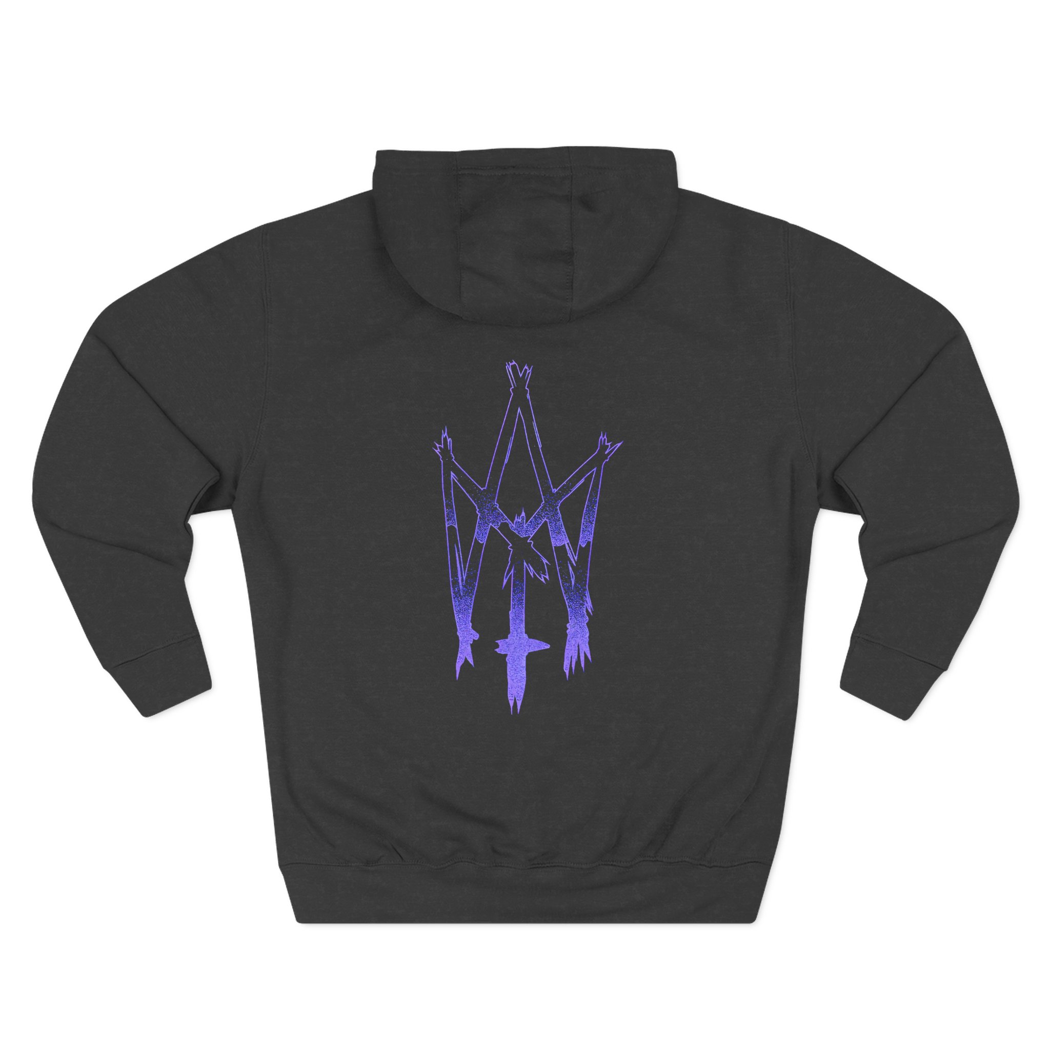 Angelmaker Spooky Three-Panel Fleece Hoodie - Image 4