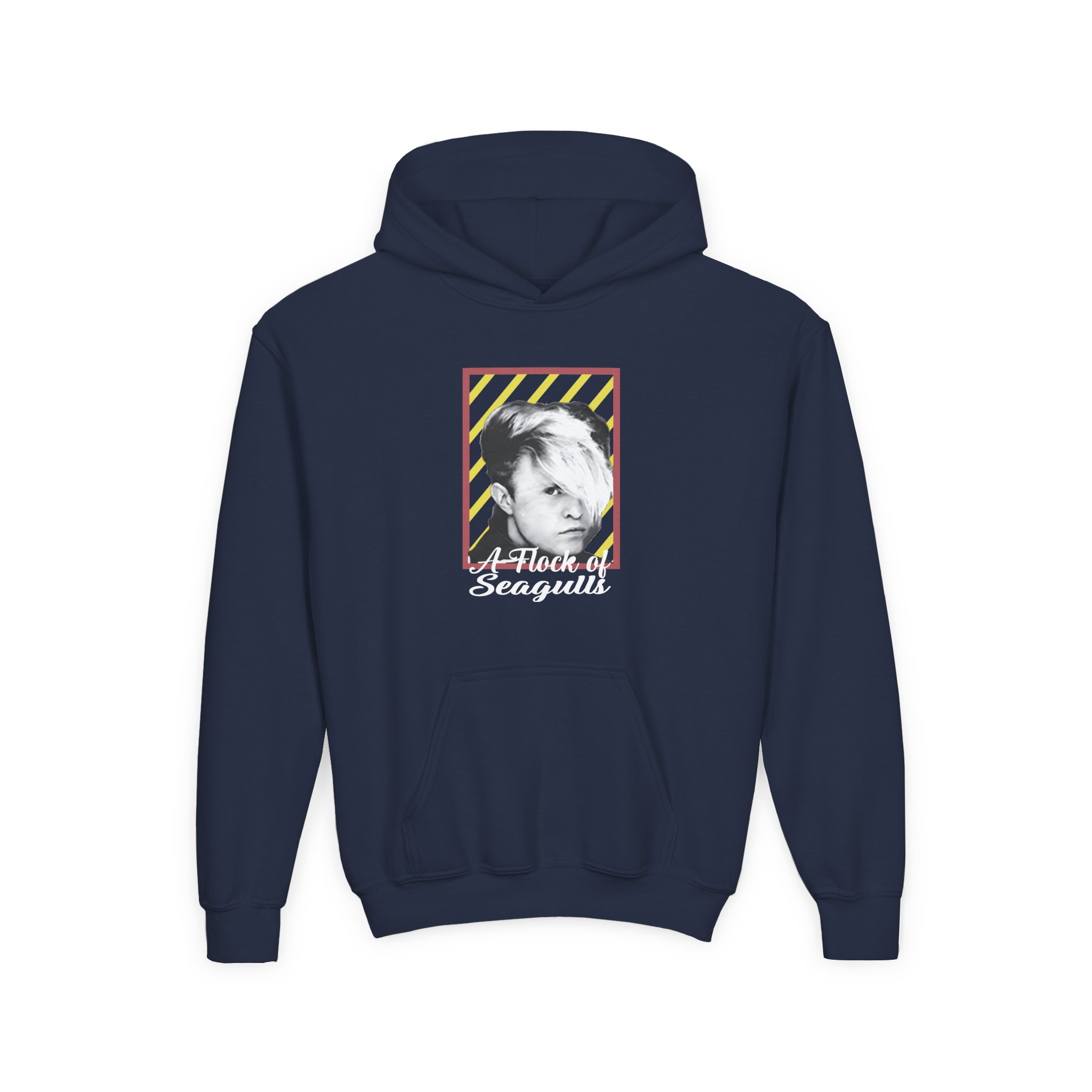 A Flock of Seagulls Neon Youth Heavy Blend Hooded Sweatshirt - Image 11