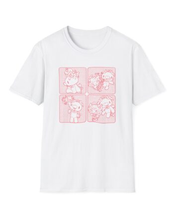 Ironmouse X Gloomy Bear Unisex Softstyle T-shirt
