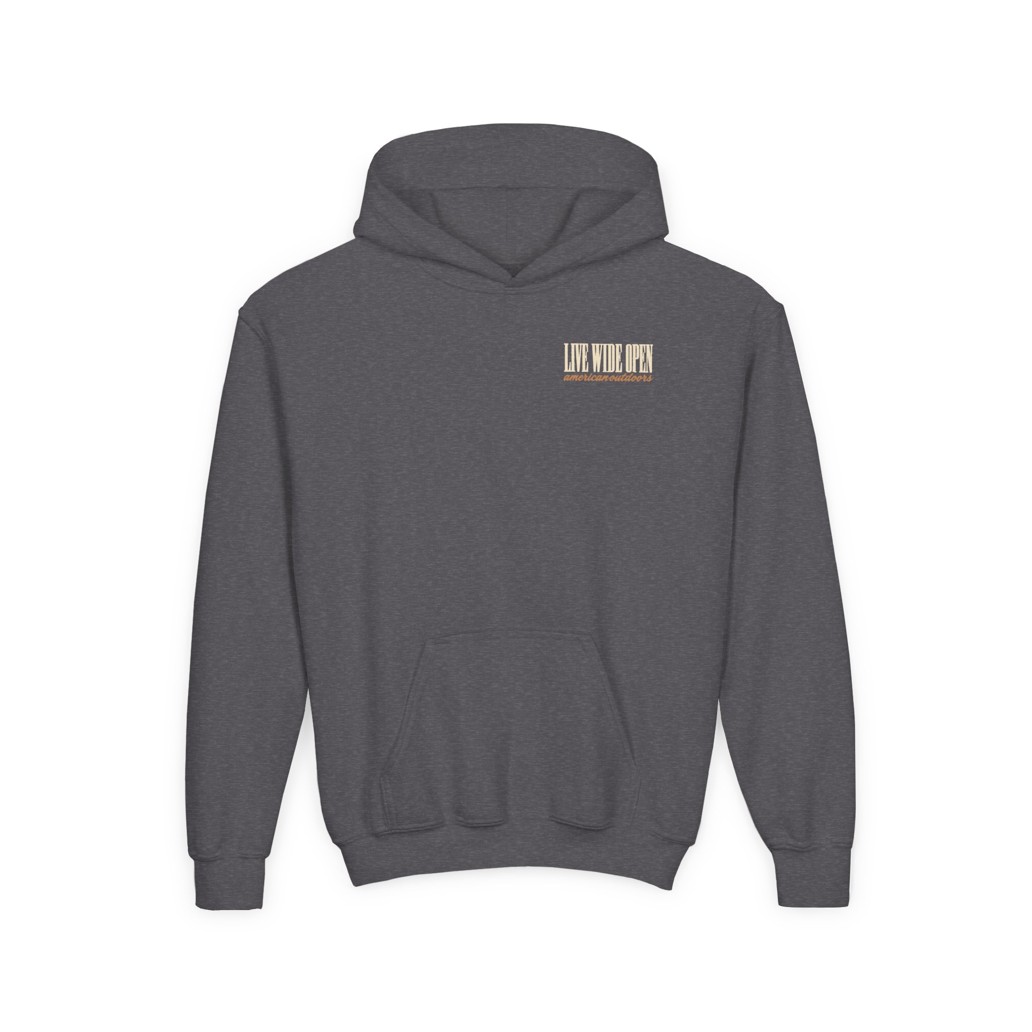 Cboystv Whitetail Youth Heavy Blend Hooded Sweatshirt - Image 5