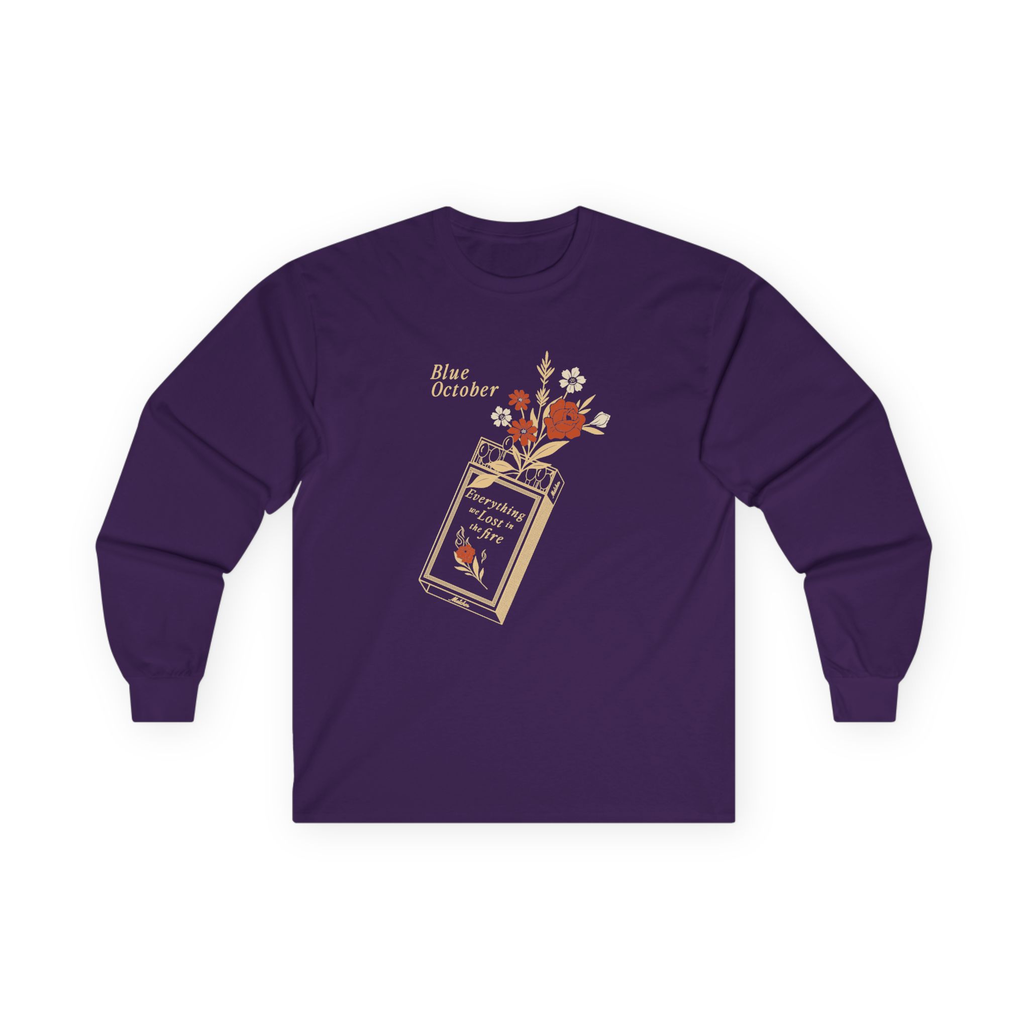 Blue October Everything We Lost in the Fire Unisex Ultra Cotton Long Sleeve Tee - Image 9