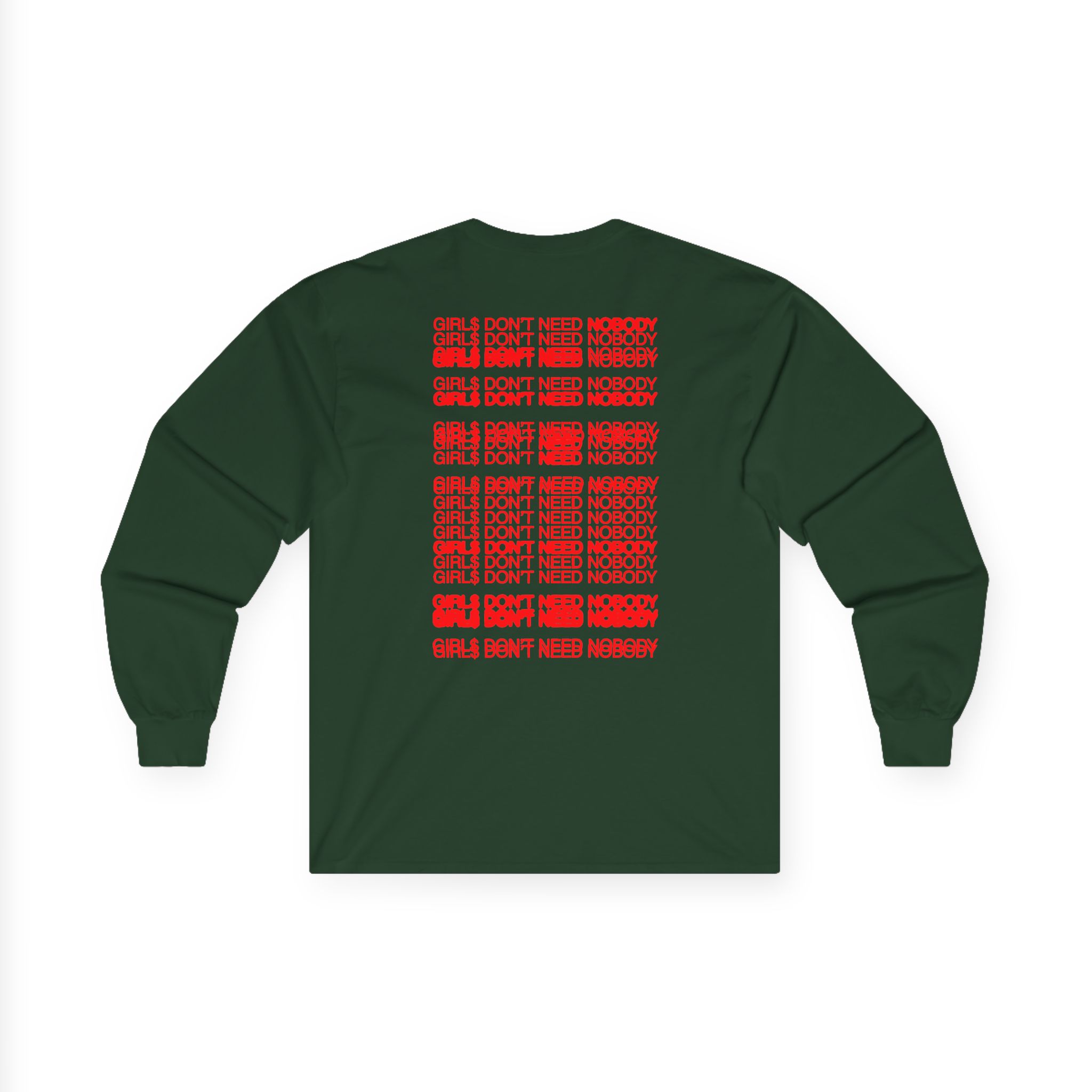 Dom Dolla Don't Need Nobody Repeat Unisex Ultra Cotton Long Sleeve Tee - Image 12