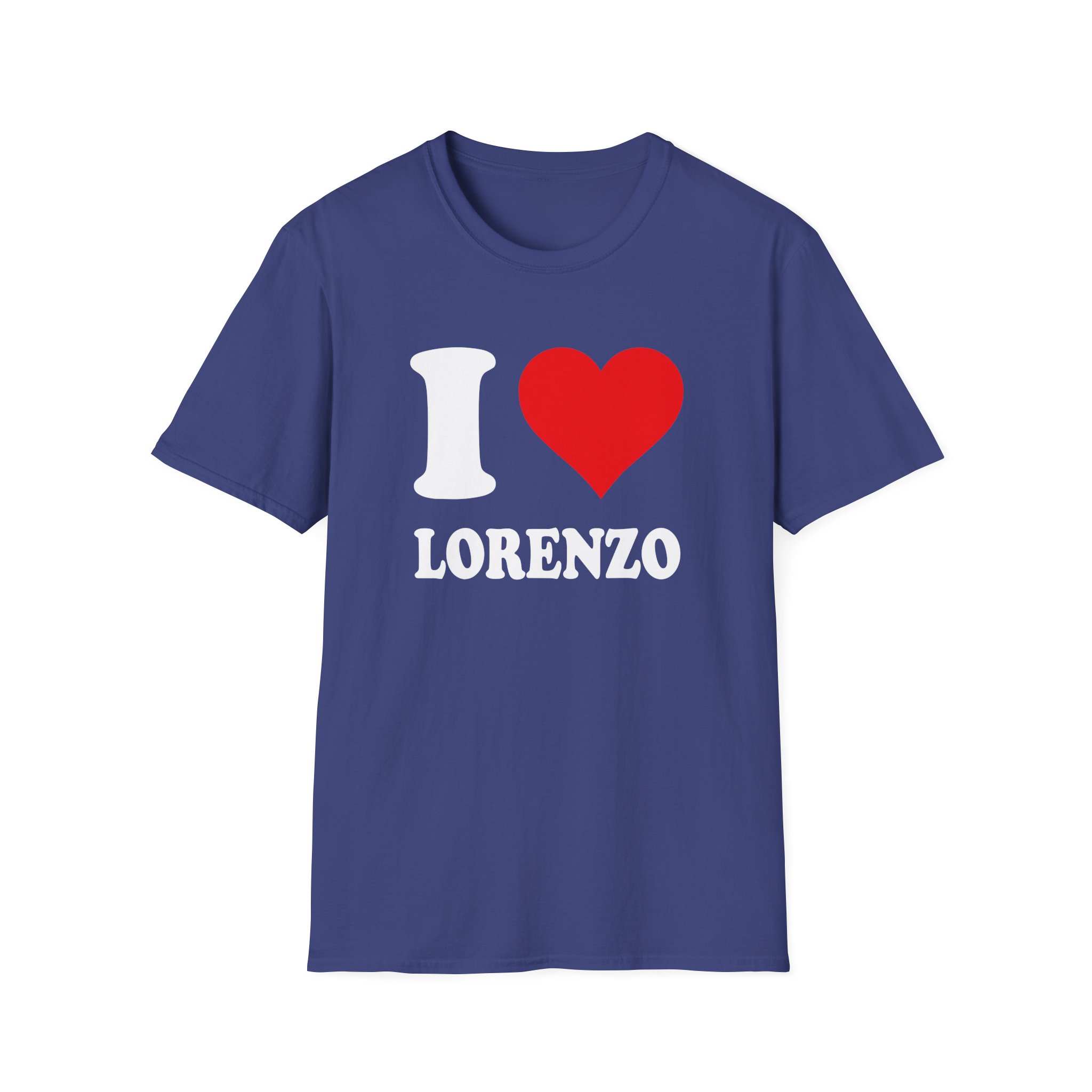 Chris Lorenzo I Love Unisex Softstyle T-shirt - Image 13